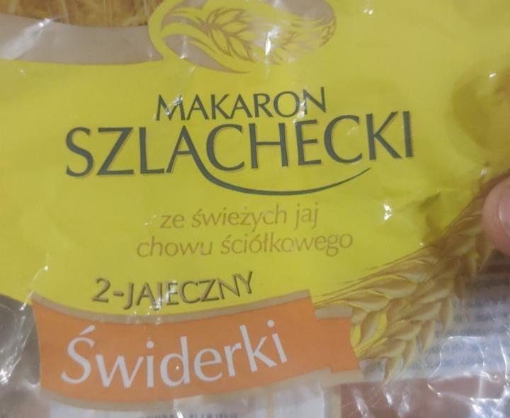 Zdjęcia - Makaron szlachecki świderki