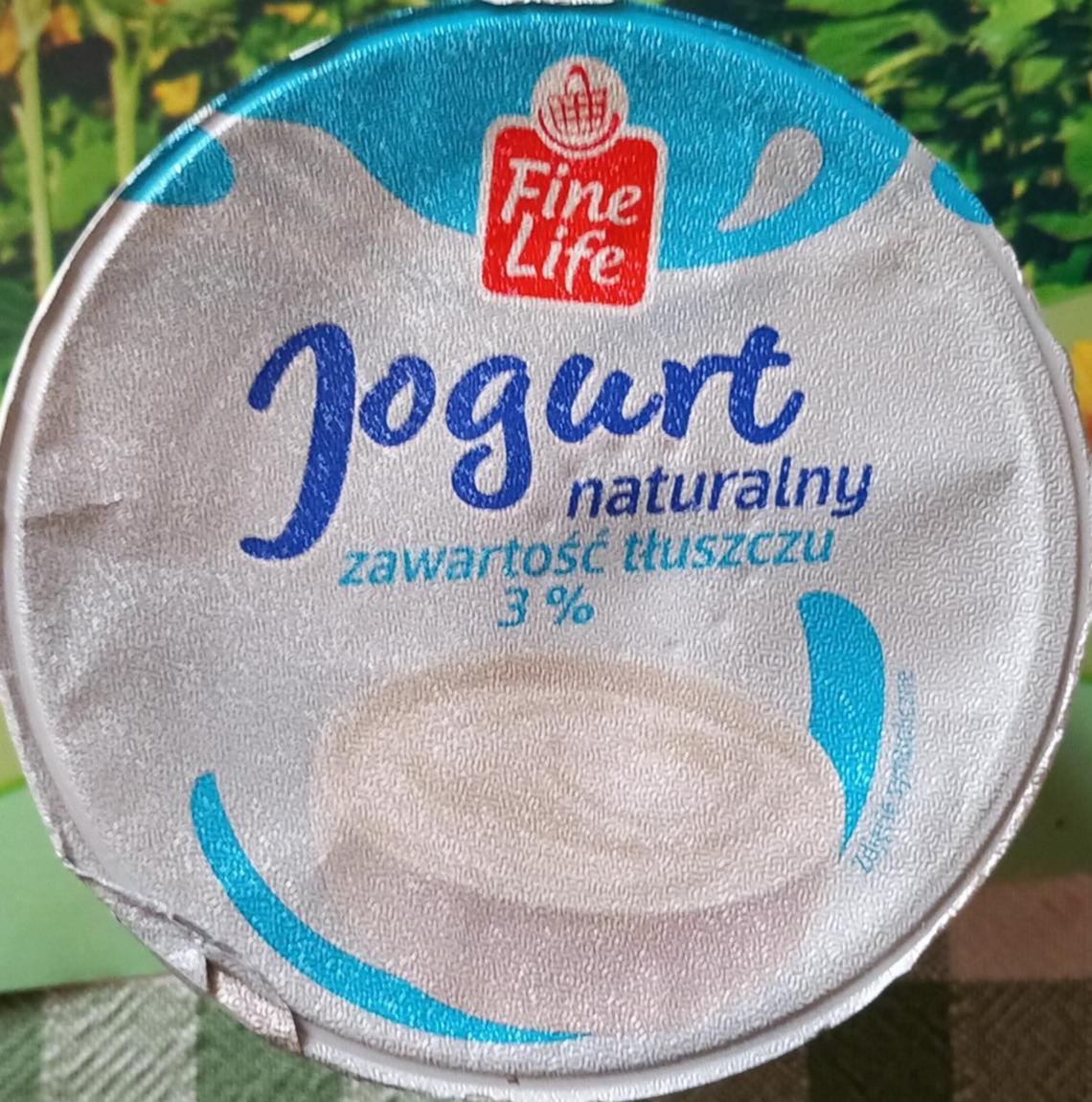 Zdjęcia - Jogurt naturalny 3% tłuszczu Fine Life
