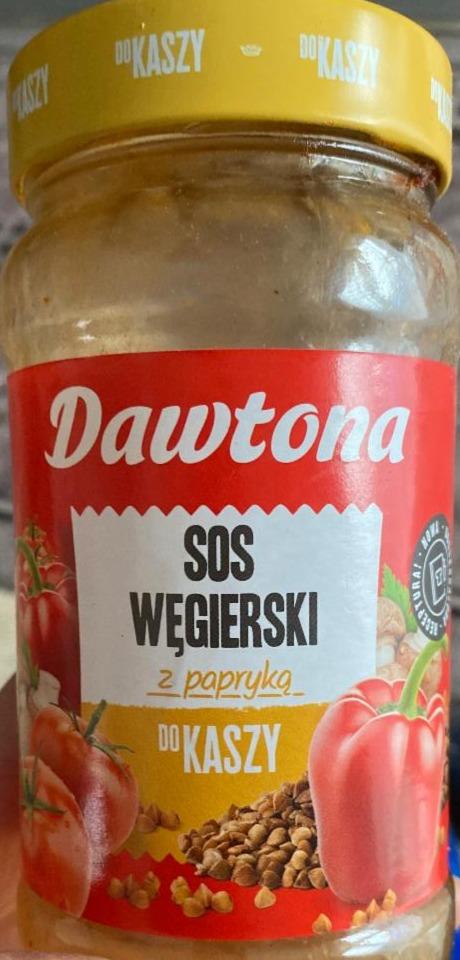 Zdjęcia - Sos węgierski z papryką do kaszy Dawtona