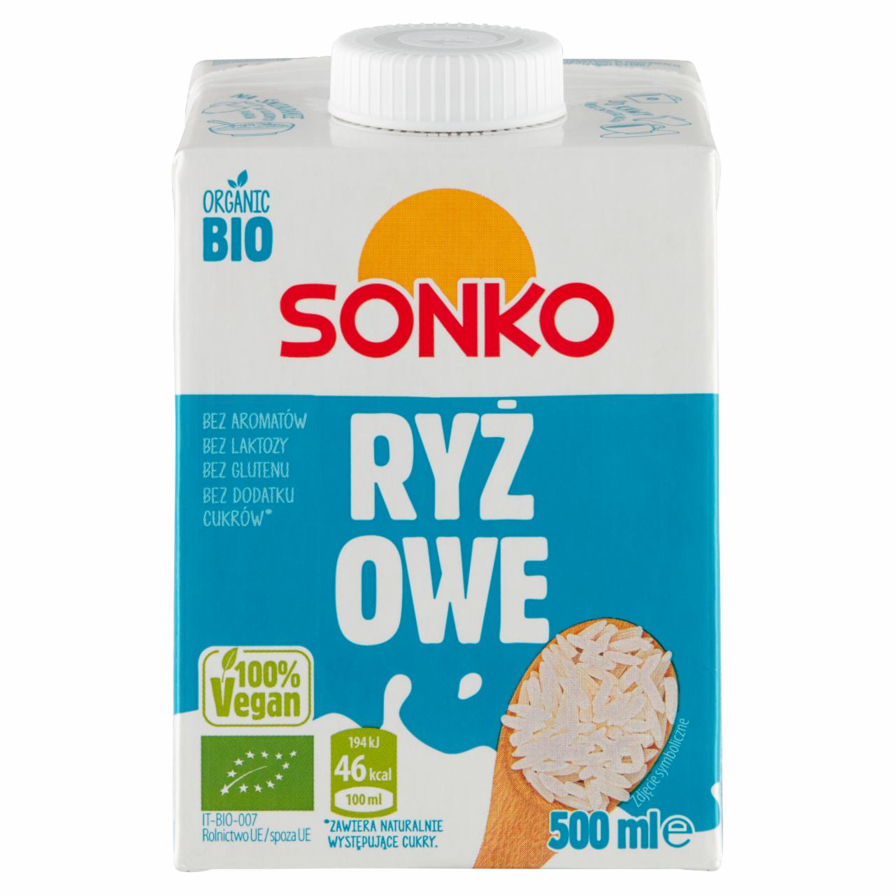 Zdjęcia - Sonko Bio Napój ryżowy 500 ml
