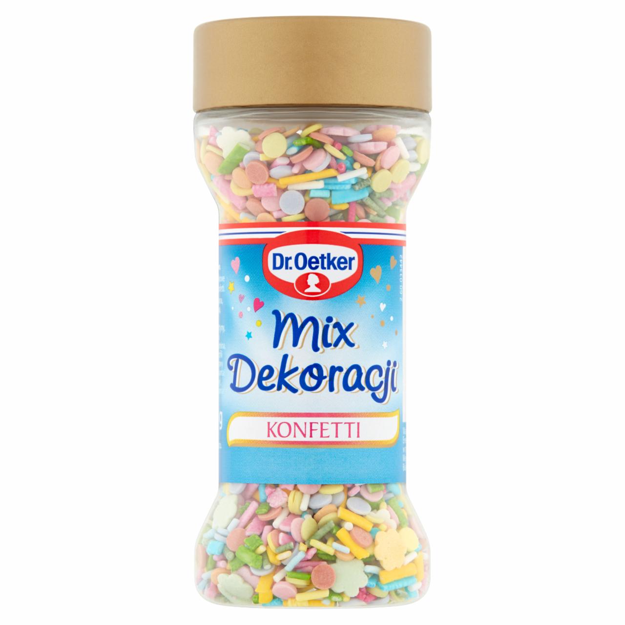 Zdjęcia - Dr. Oetker Mix dekoracji konfetti 50 g