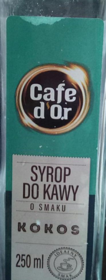 Zdjęcia - cafe d'or syrop do kawy o smaku kokosowym