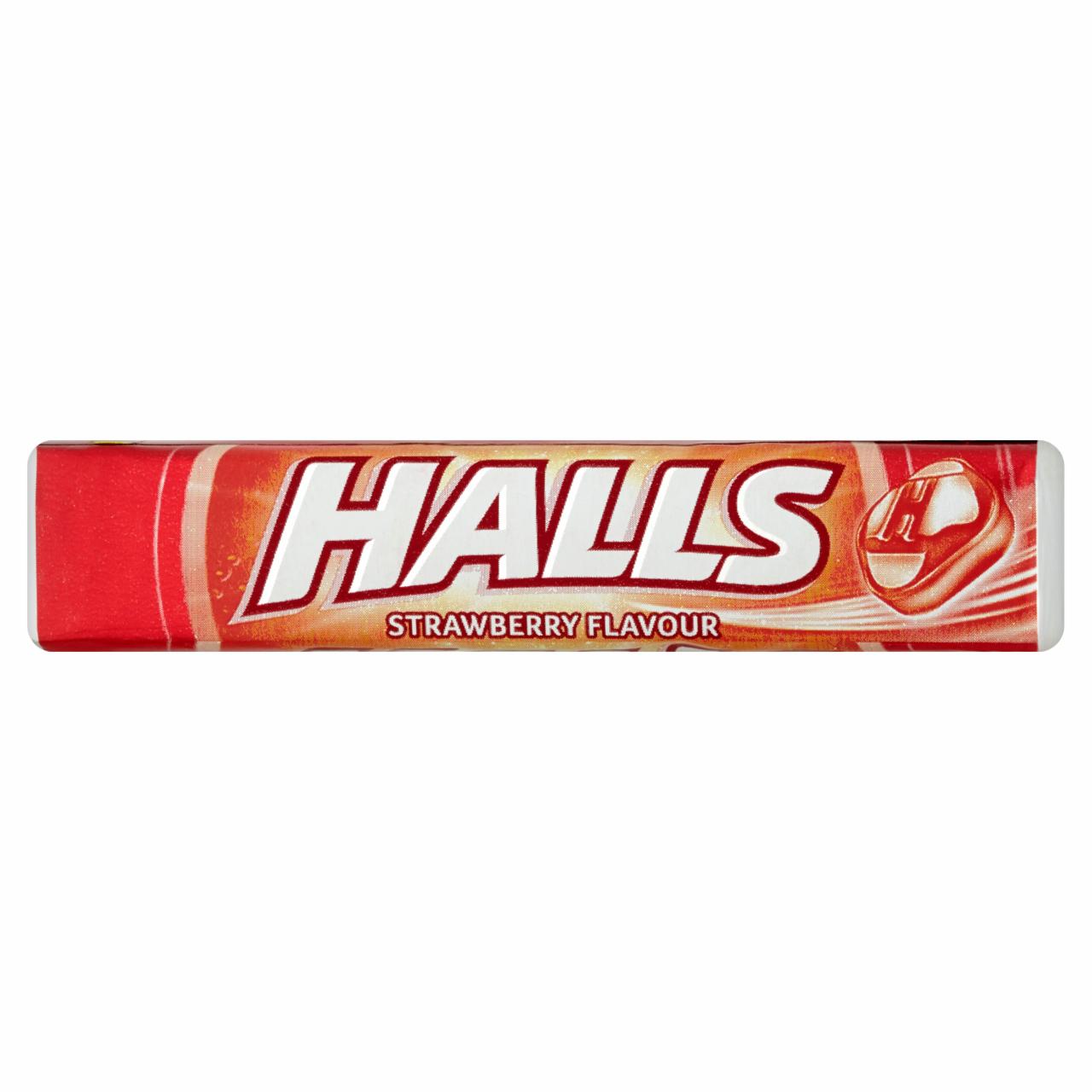 Zdjęcia - Halls Strawberry Cukierki 33,5 g