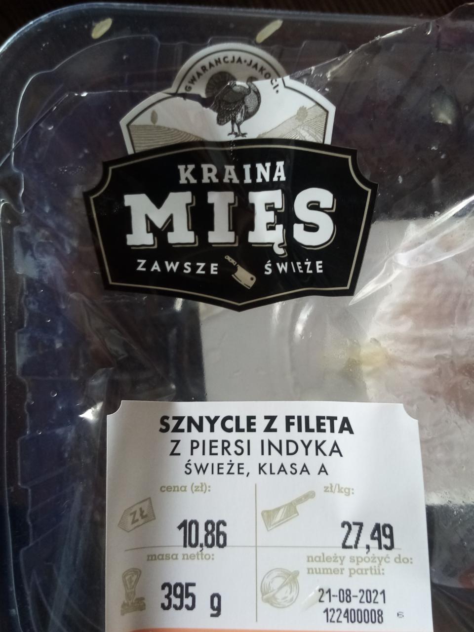 Zdjęcia - Sznycle z fileta z piersi indyka Kraina Mięs