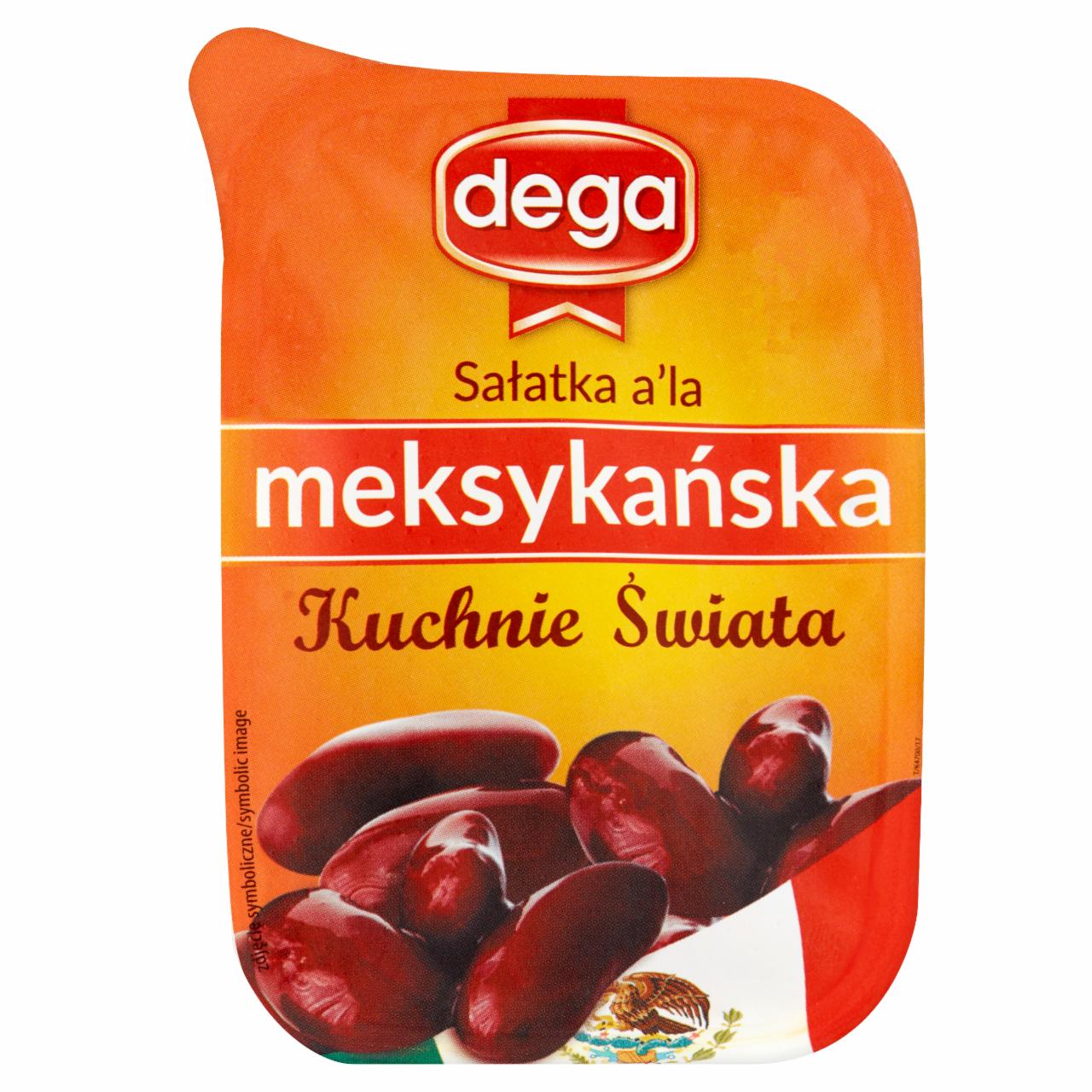 Zdjęcia - Dega Kuchnie Świata Sałatka a'la meksykańska 250 g