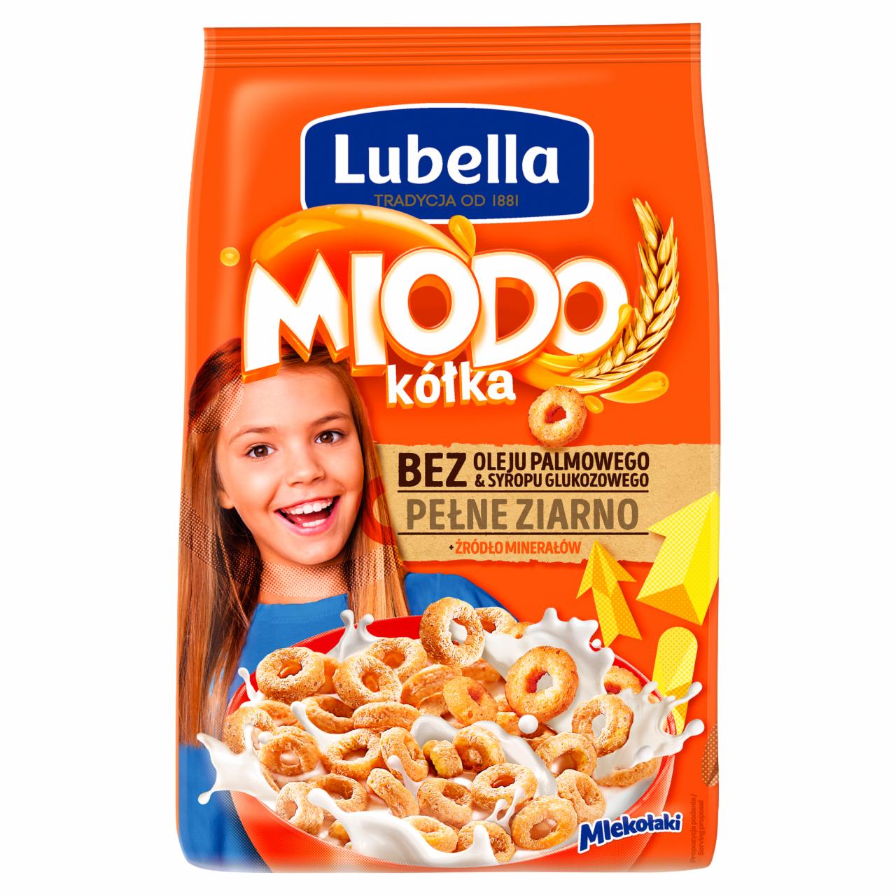 Zdjęcia - Miodo kółka Zbożowe kółka z miodem 500 g Lubella