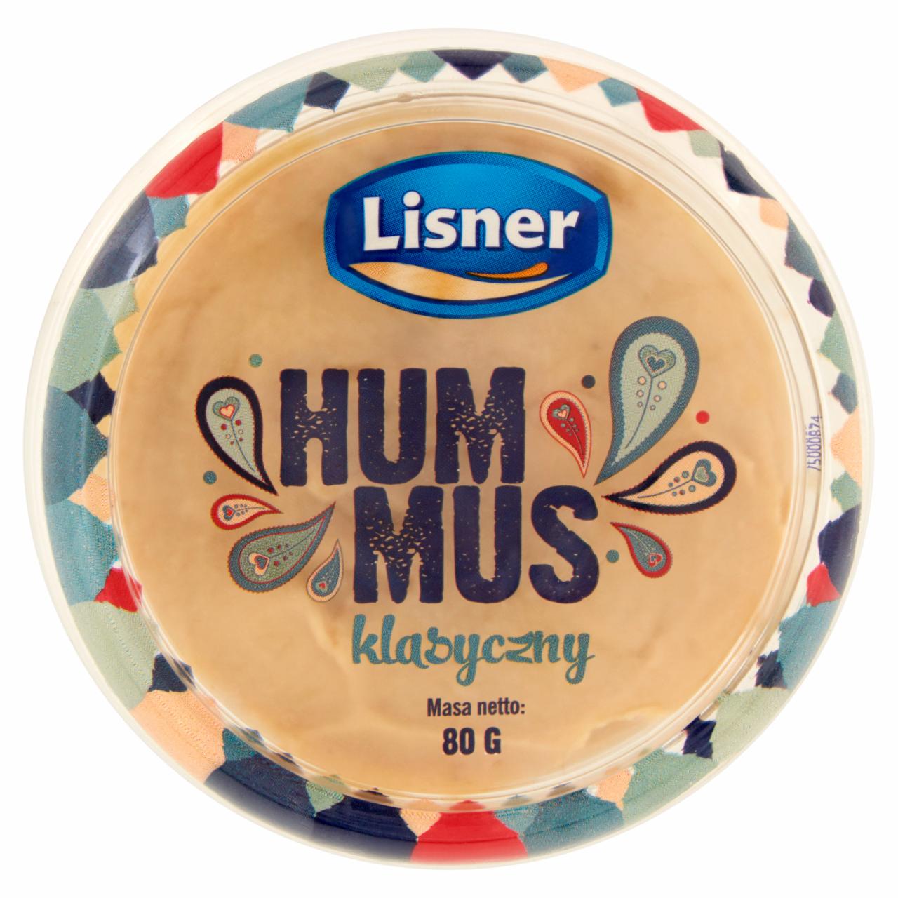 Zdjęcia - Lisner Hummus klasyczny 80 g