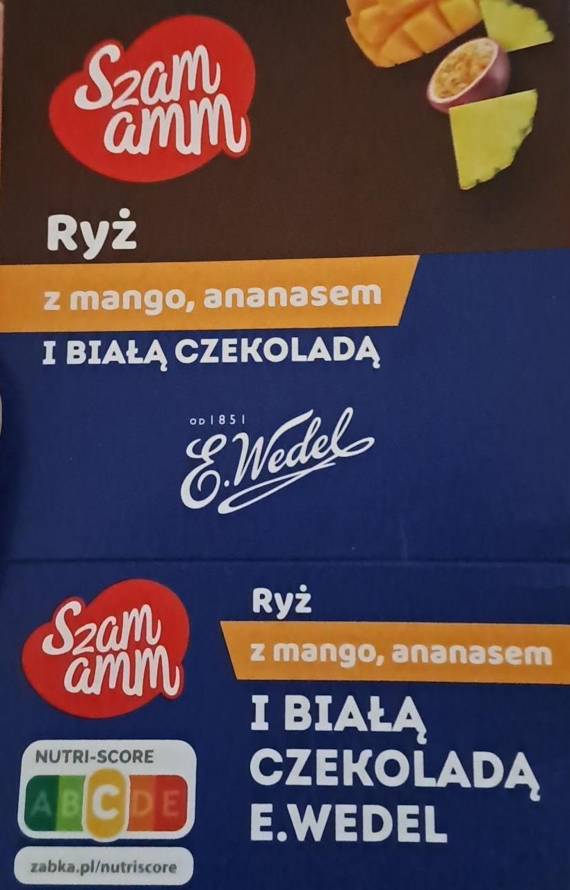 Zdjęcia - Ryż z mango z ananasem i białą czekoladą Szam amm