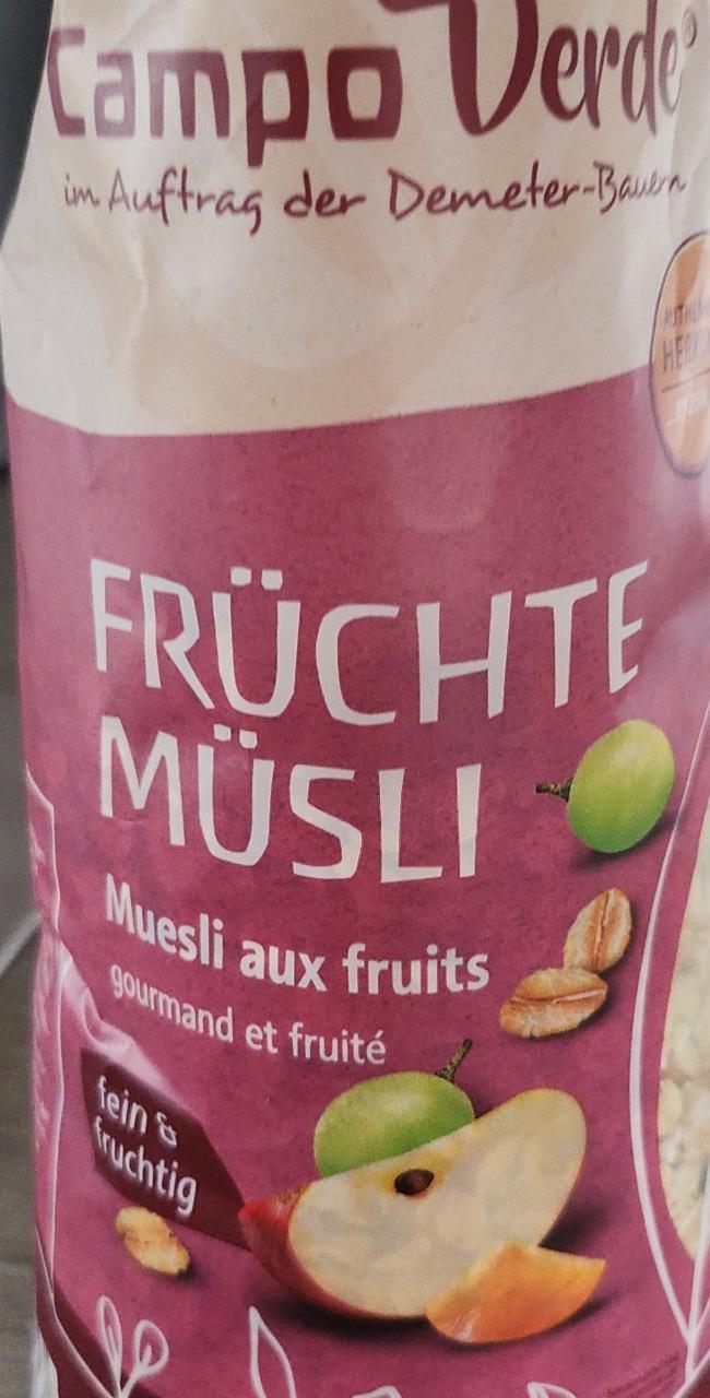 Zdjęcia - Früchte Müsli Campo Verde