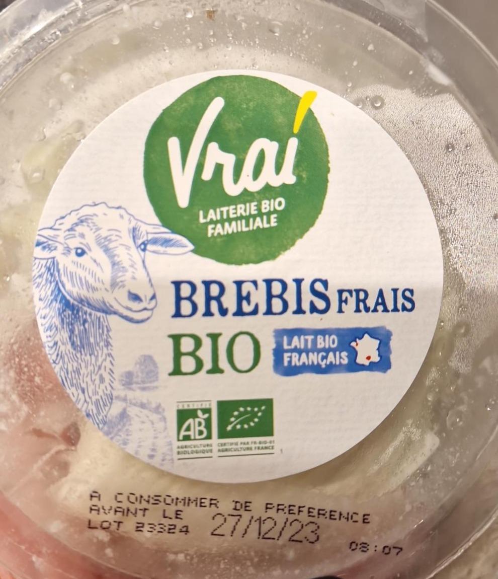 Zdjęcia - Ser brebis frais bio Vrai