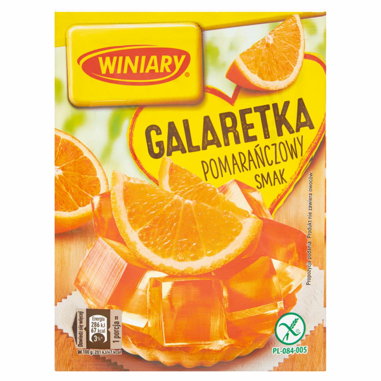 Zdjęcia - Galaretka pomarańczowy smak Winiary