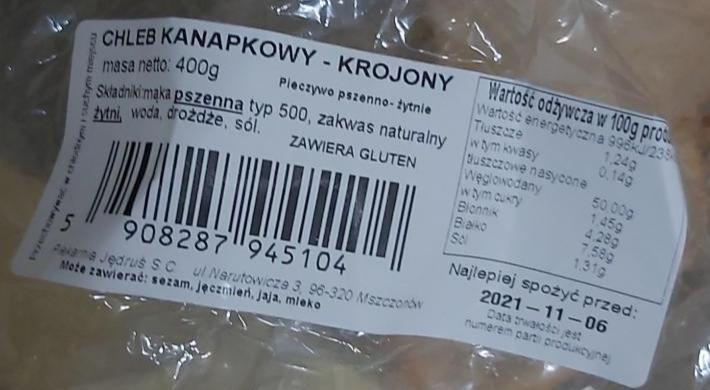 Zdjęcia - chleb kanapkowy - krojony