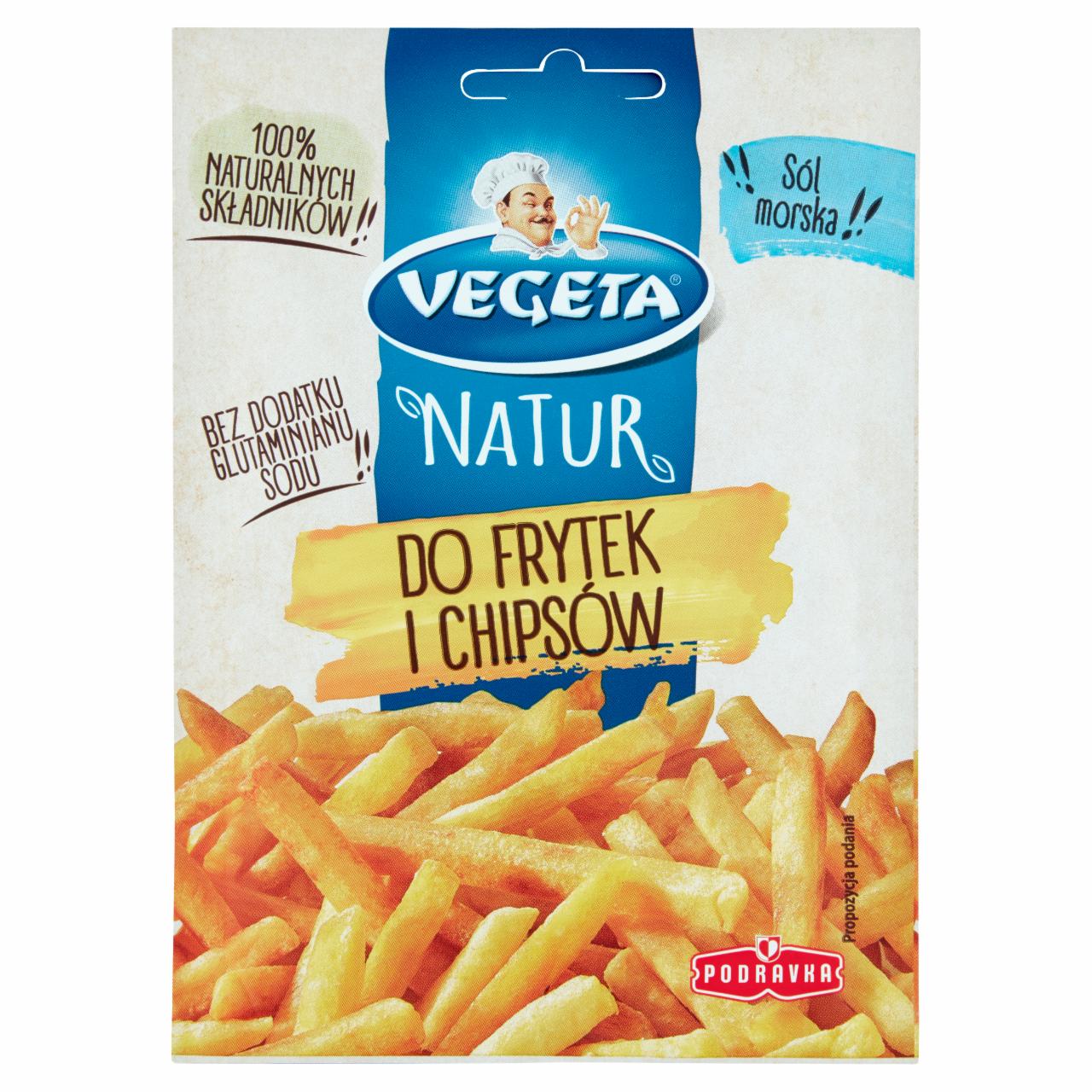 Zdjęcia - Vegeta Natur Mieszanka przyprawowa do frytek i chipsów 20 g