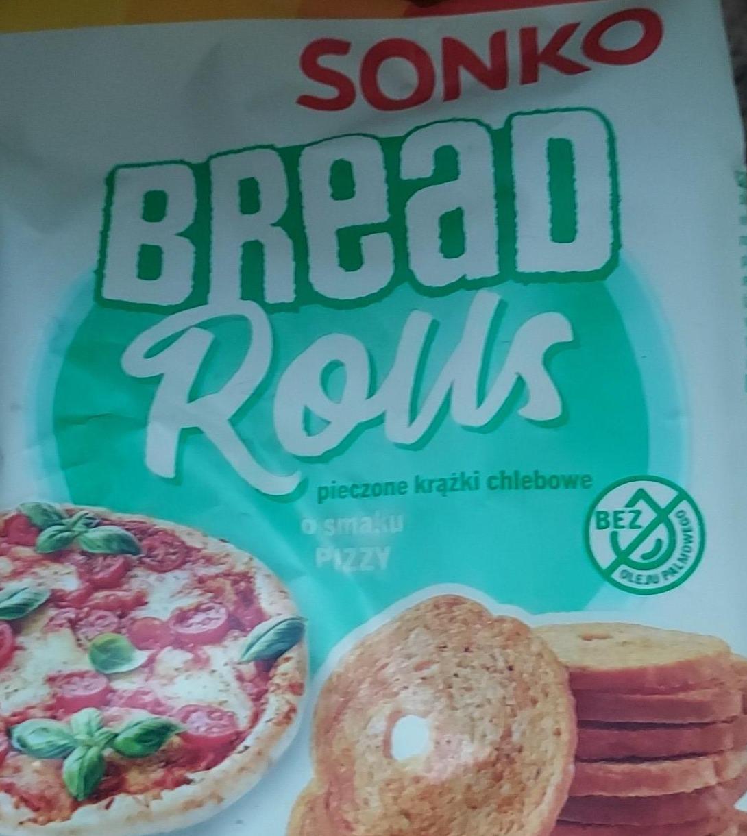 Zdjęcia - Sonko Bread Rolls Pieczone krążki chlebowe o smaku czosnku z pietruszką 70 g