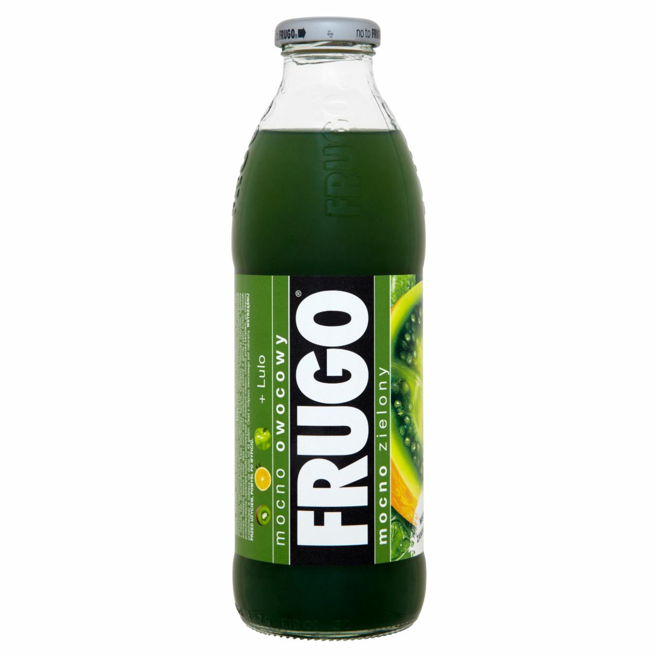 Zdjęcia - Frugo Zielone Napój wieloowocowy niegazowany 750 ml