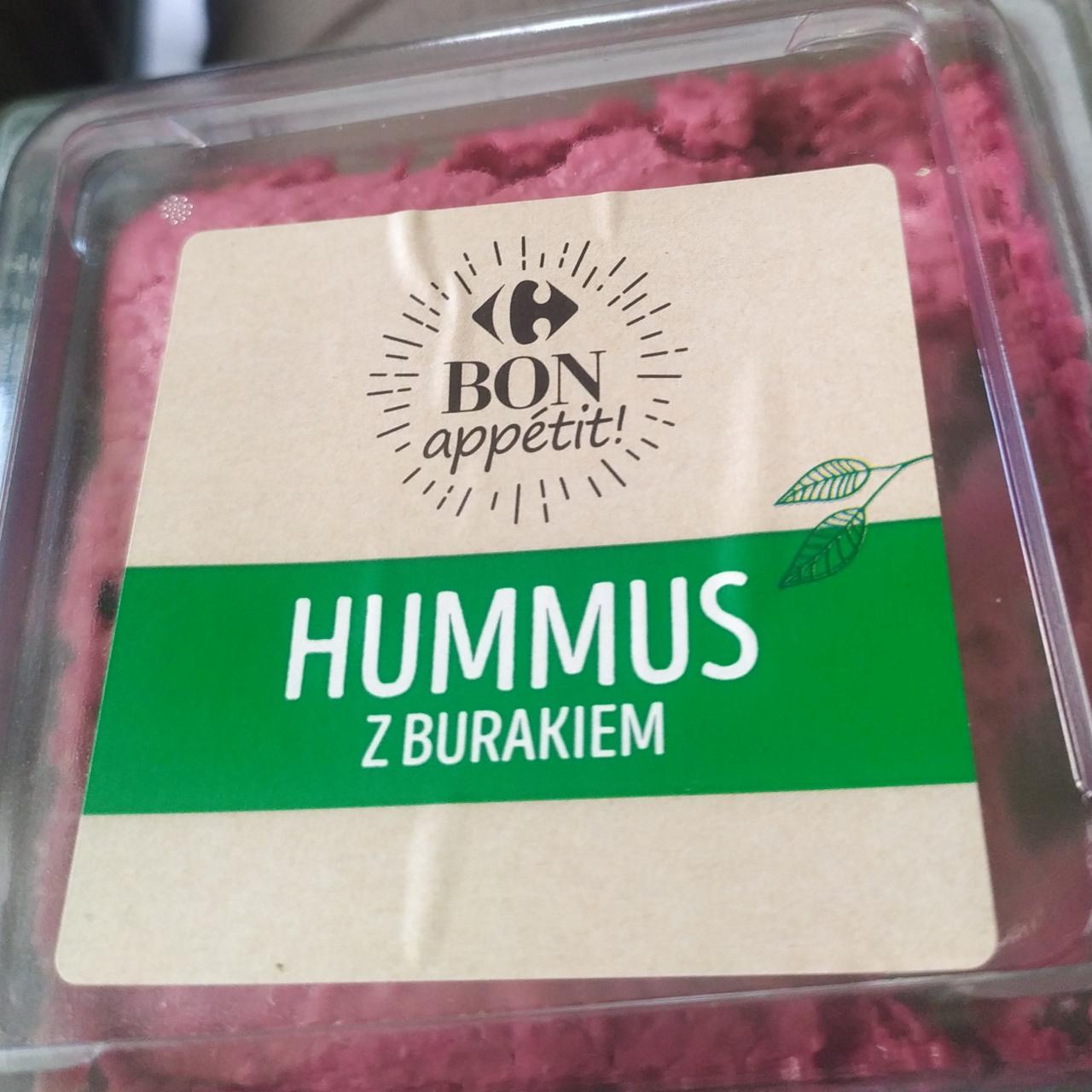 Zdjęcia - hummus z burakiem Bon appetit