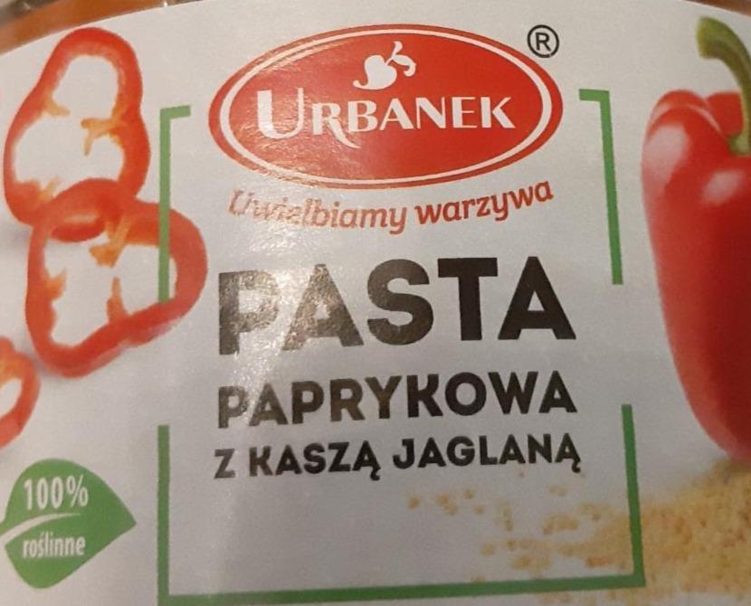 Zdjęcia - PASTA PAPRYKOWA Z KASZĄ JAGLANĄ URBANEK