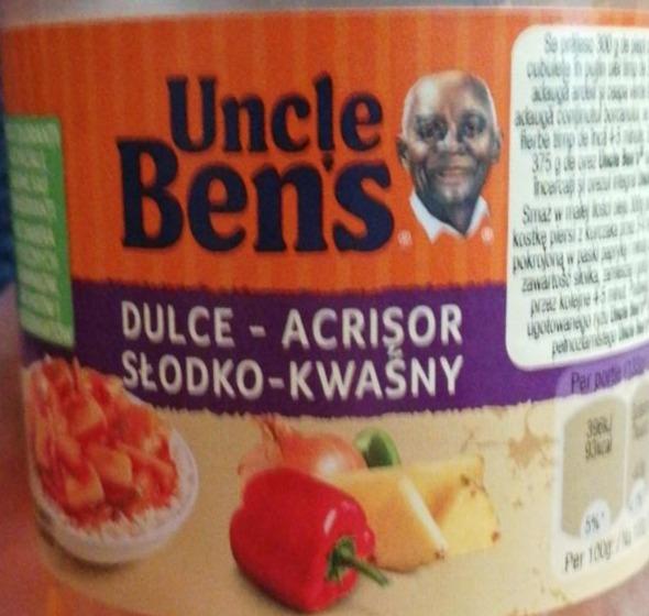 Zdjęcia - Sos słodko-kwaśny uncle ben's