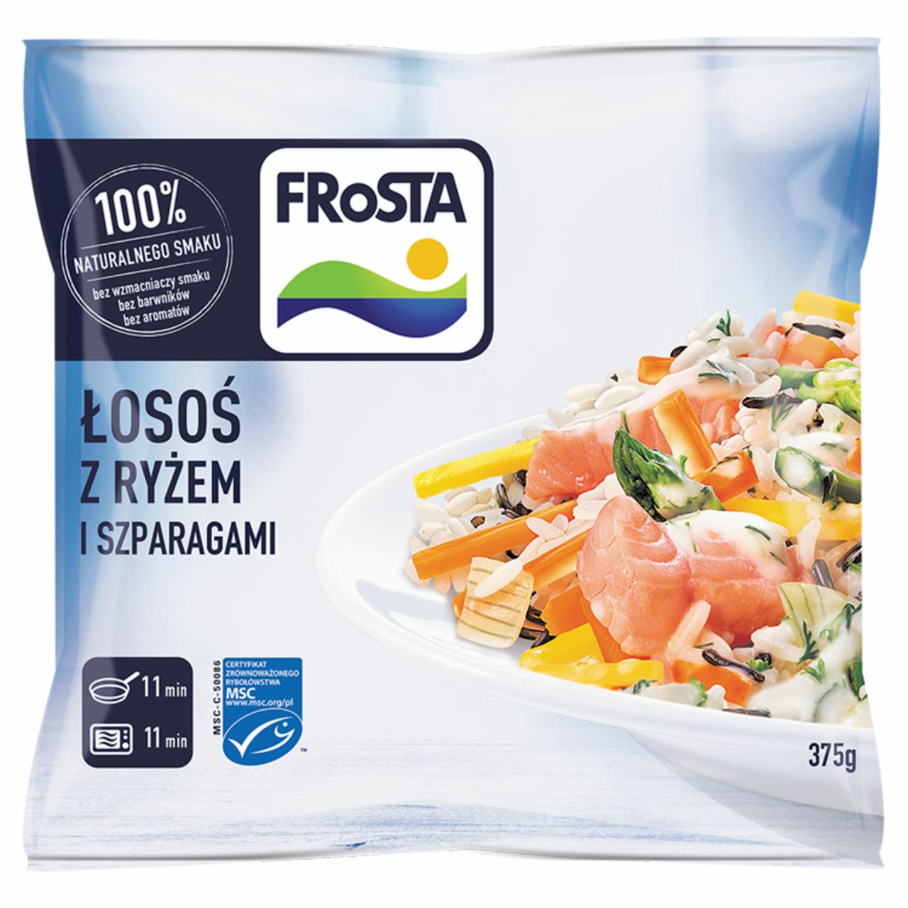 Zdjęcia - FRoSTA Łosoś z ryżem i szparagami 375 g