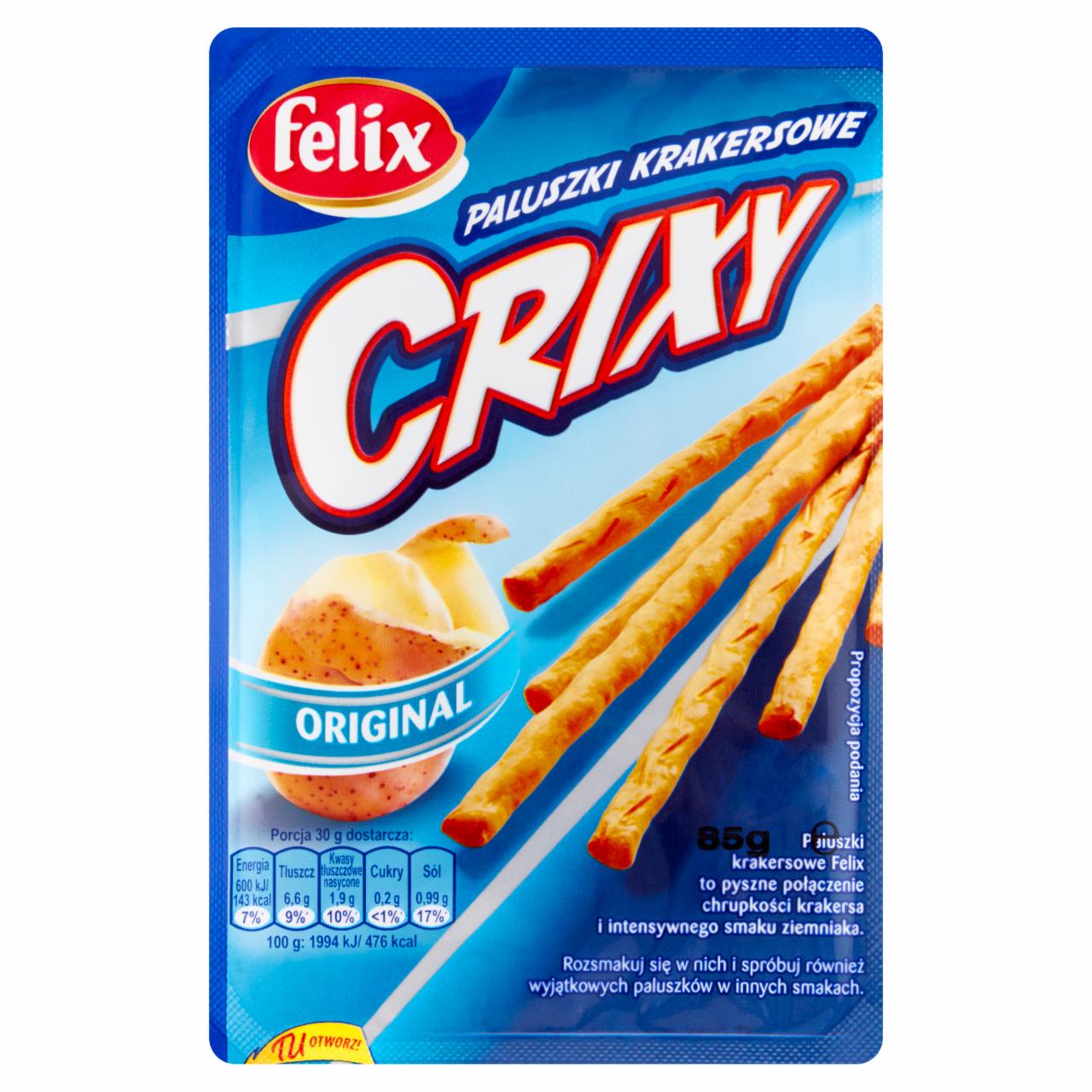 Zdjęcia - Felix Crixy Original Paluszki krakersowe 85 g