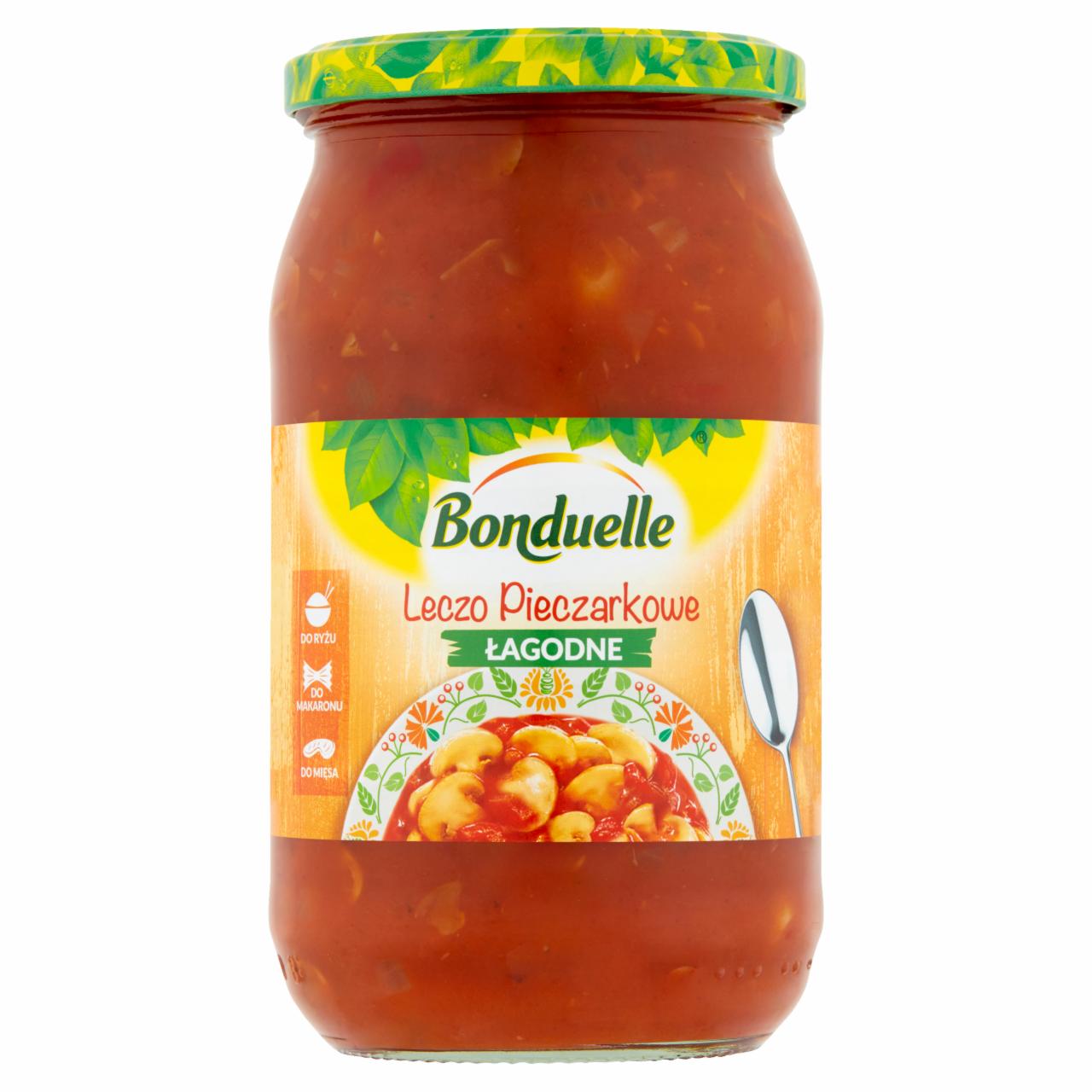 Zdjęcia - Bonduelle Leczo pieczarkowe łagodne 780 g