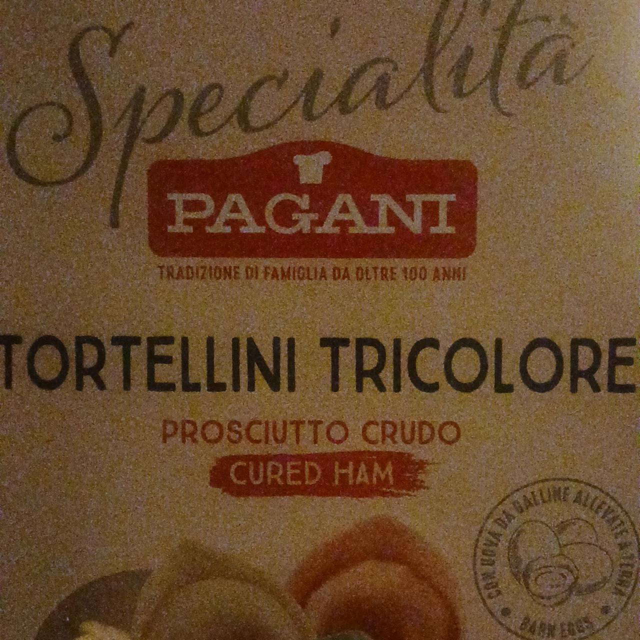 Zdjęcia - Tortellini Triocolore Pagani