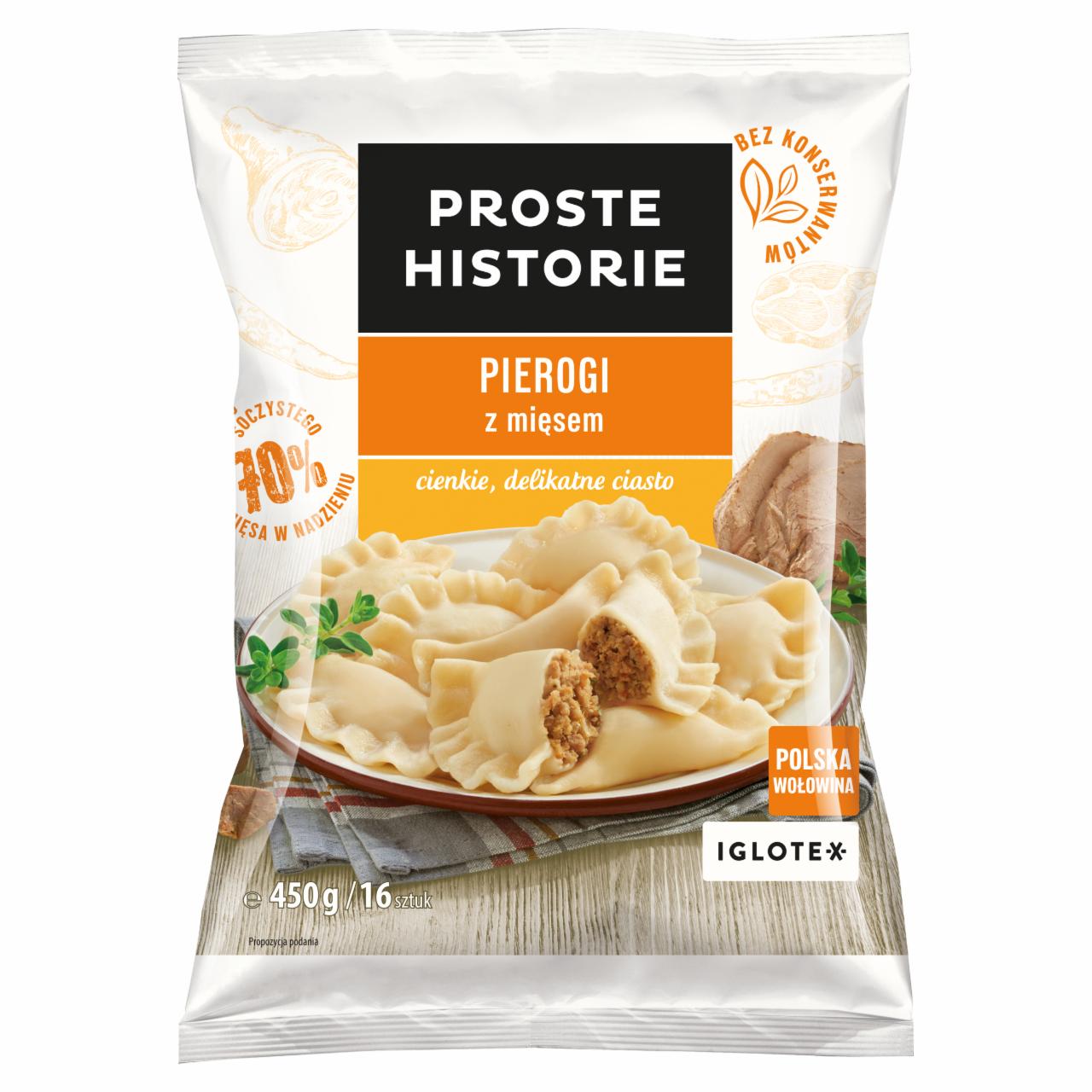 Zdjęcia - Proste Historie Pierogi z mięsem 450 g