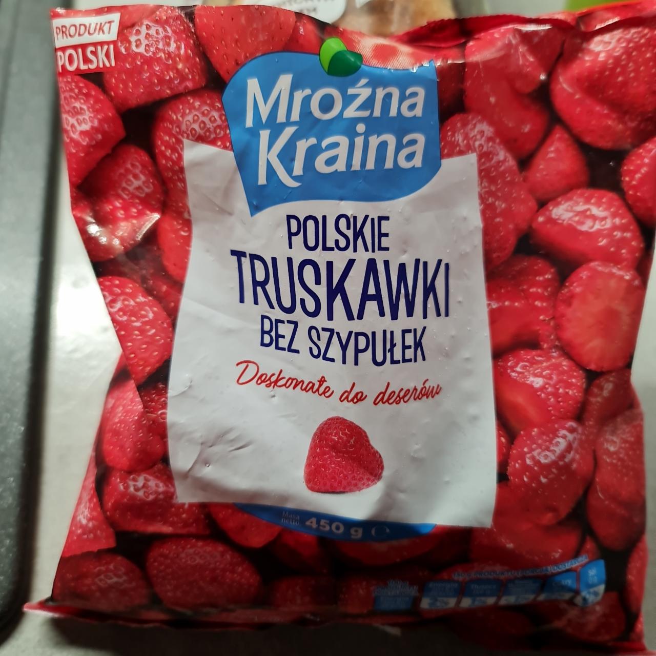 Zdjęcia - Polskie truskawki bez szypułek Mrożna kraina