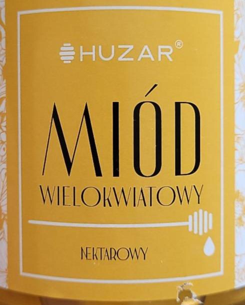 Zdjęcia - Huzar Miód pszczeli nektarowy wielokwiatowy 370 g