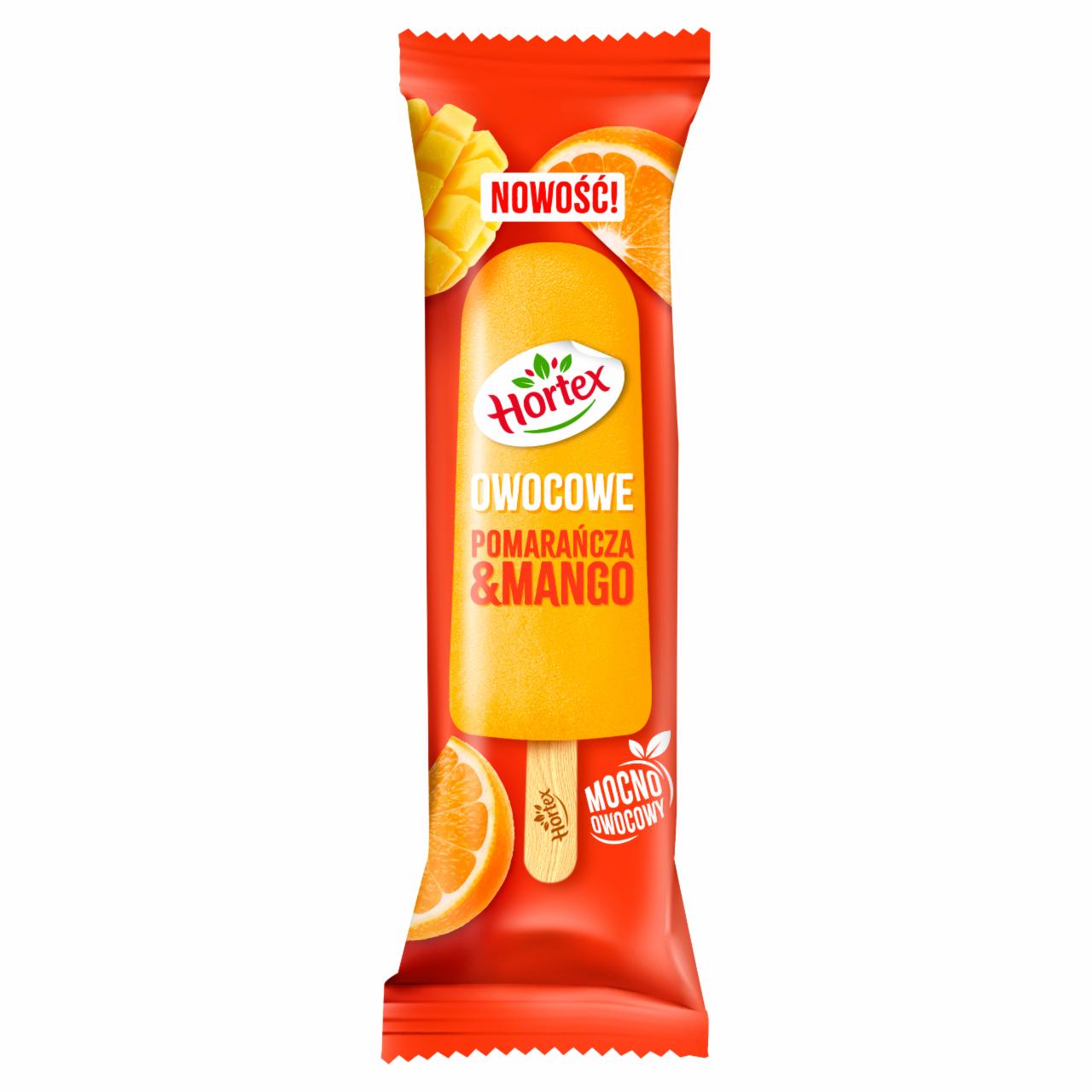 Zdjęcia - Hortex Lody owocowe pomarańcza & mango 70 ml