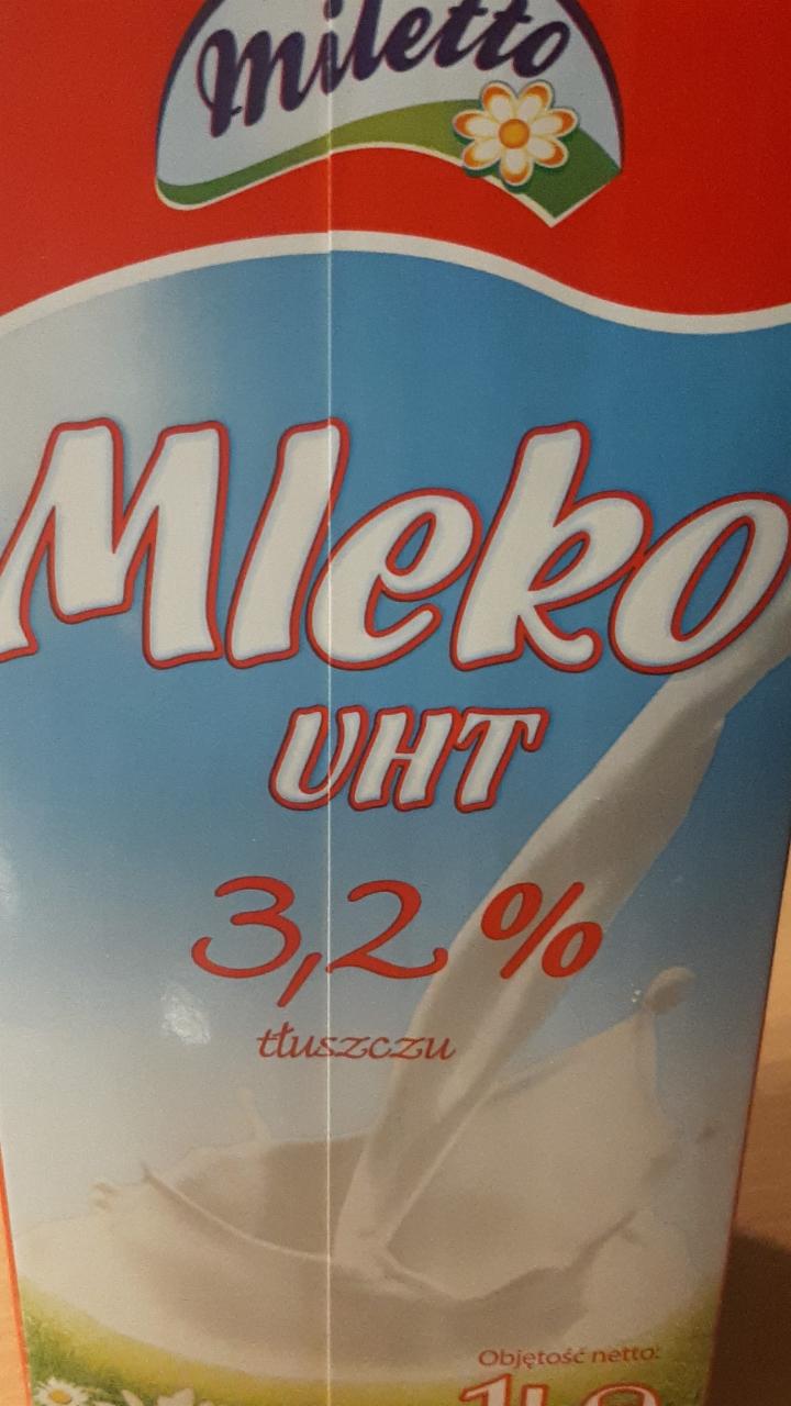 Zdjęcia - miletto mleko 3,2%