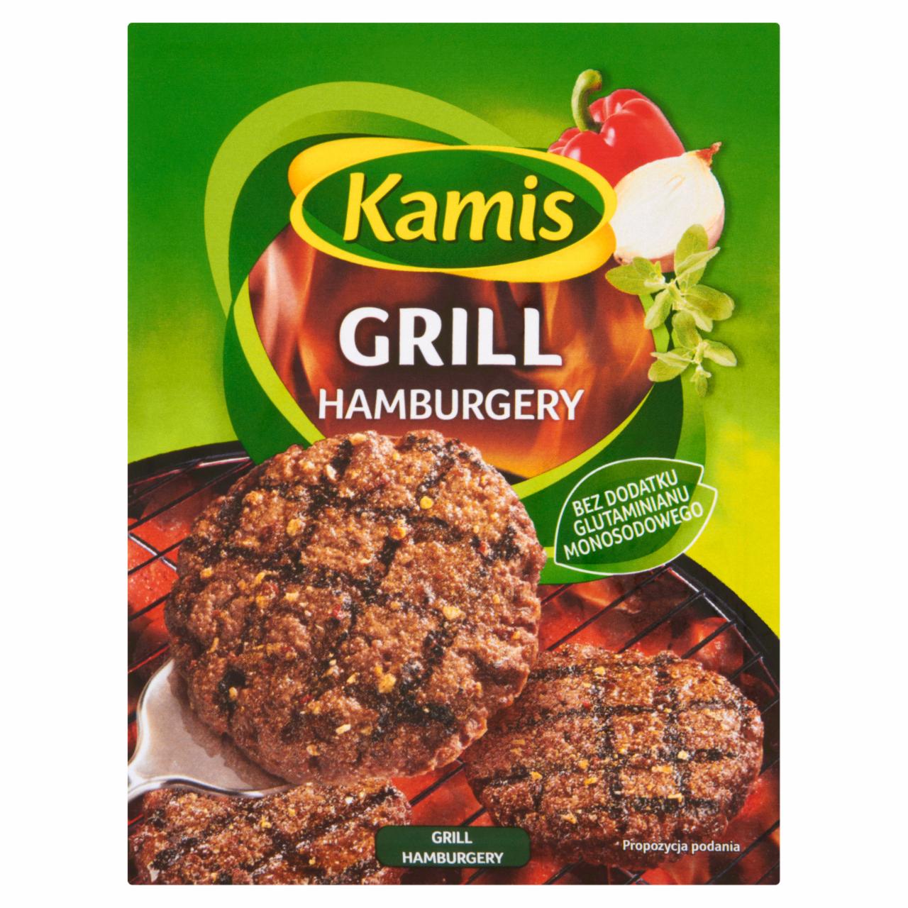 Zdjęcia - Kamis Grill Hamburgery Mieszanka przyprawowa 20 g