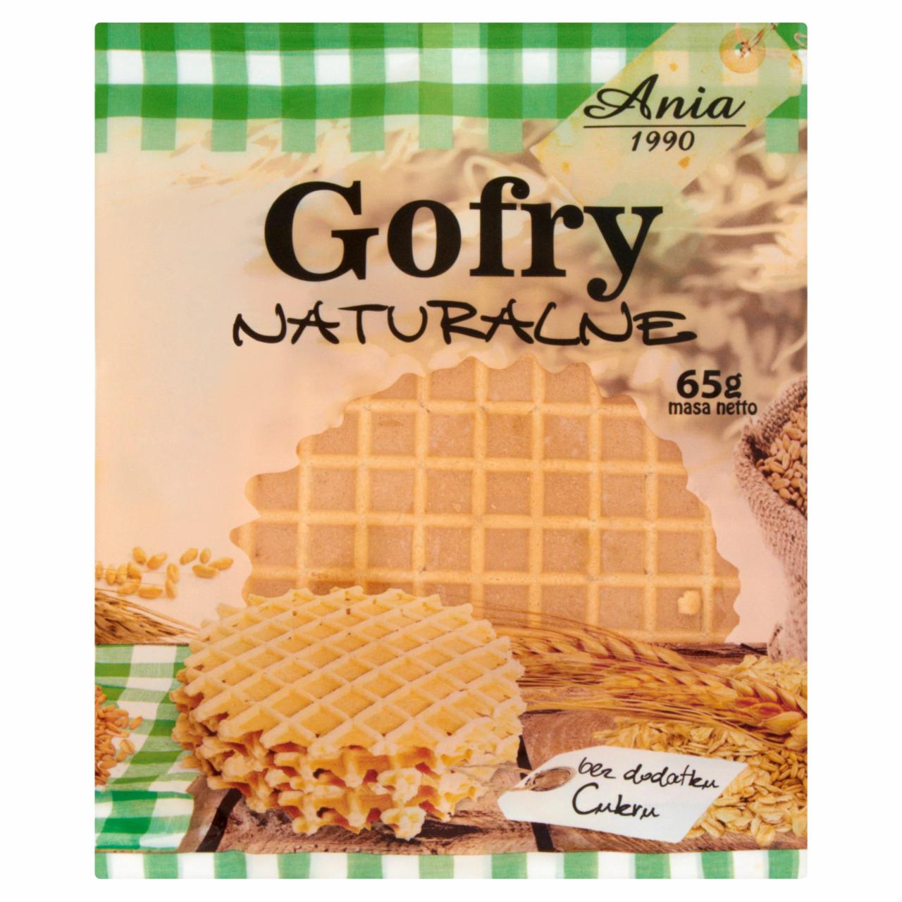 Zdjęcia - Gofry naturalne 65 g Ania