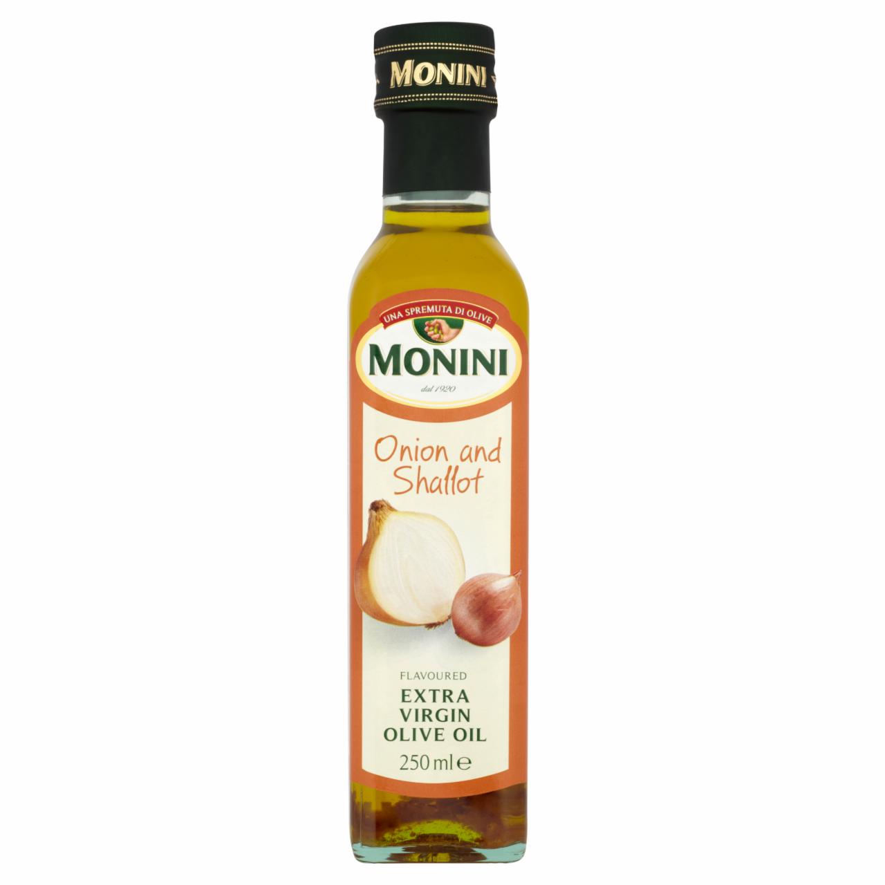 Zdjęcia - Monini Aromatyzowana oliwa z oliwek extra vergine o smaku cebuli i szalotki 250 ml