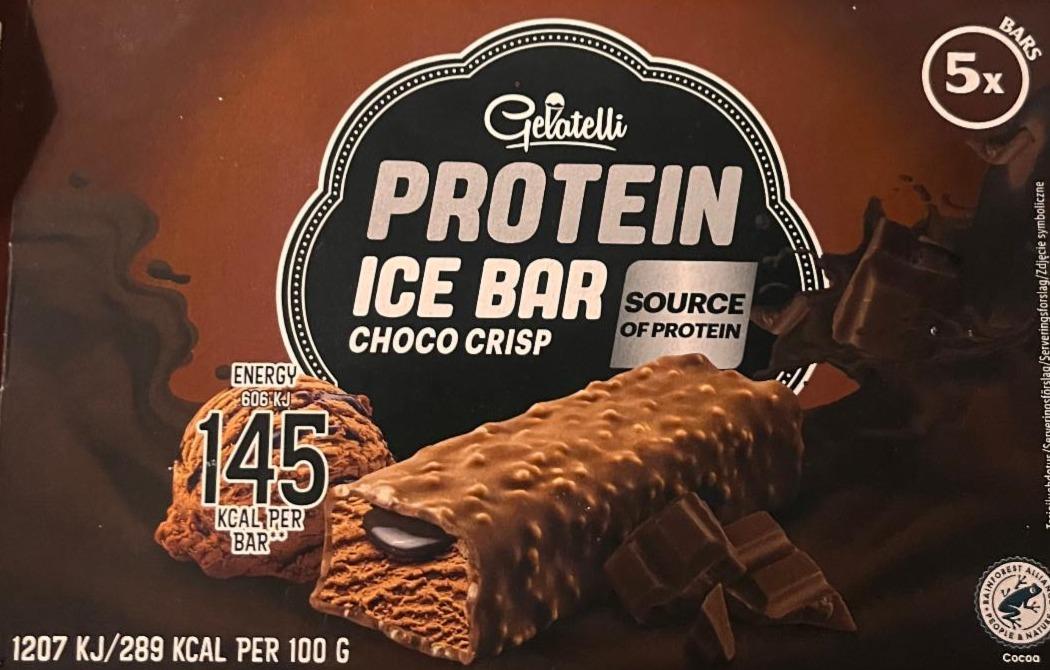 Zdjęcia - Protein ice bar chocko crisp Gelatelli