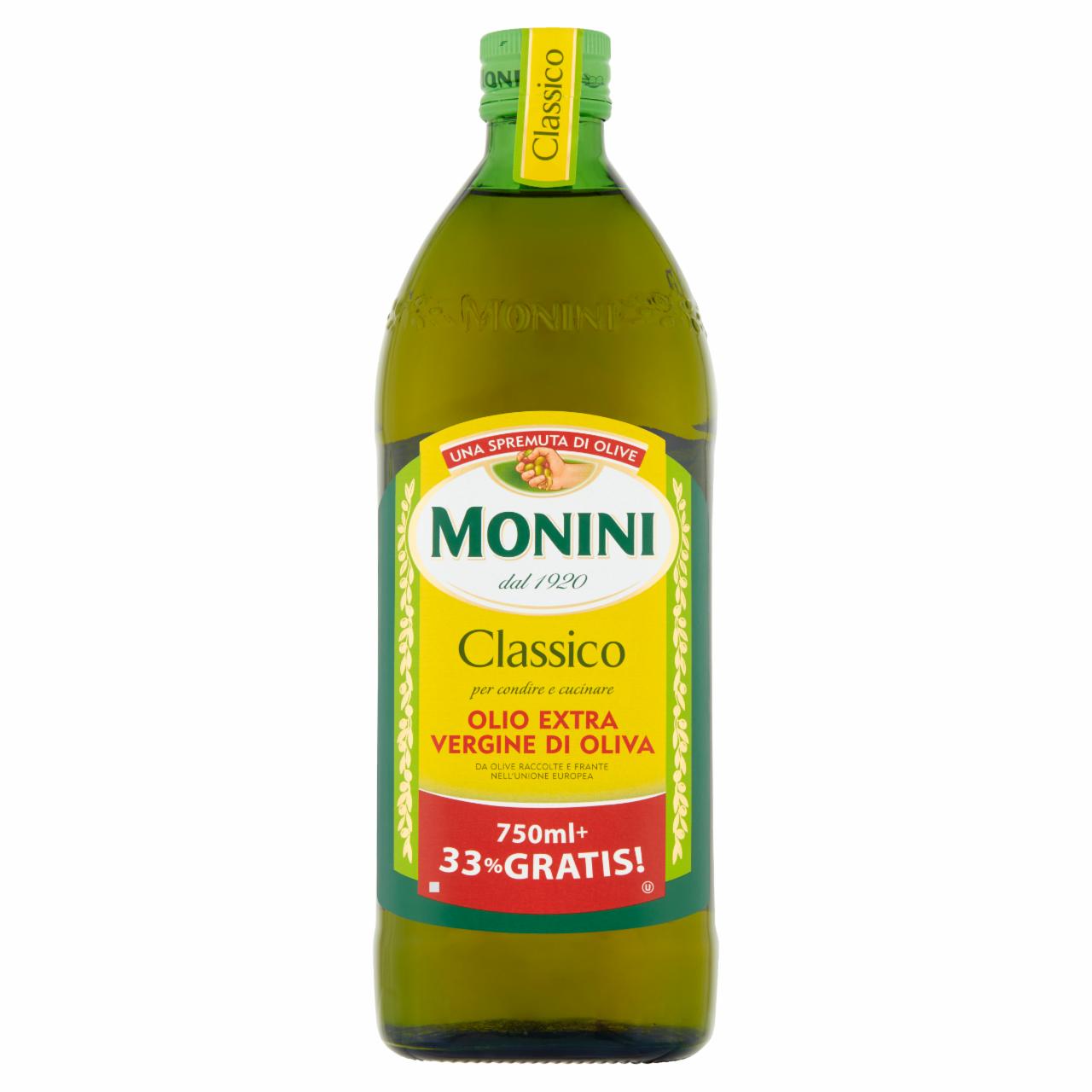 Zdjęcia - Monini Classico Oliwa z oliwek najwyższej jakości z pierwszego tłoczenia 1000 ml