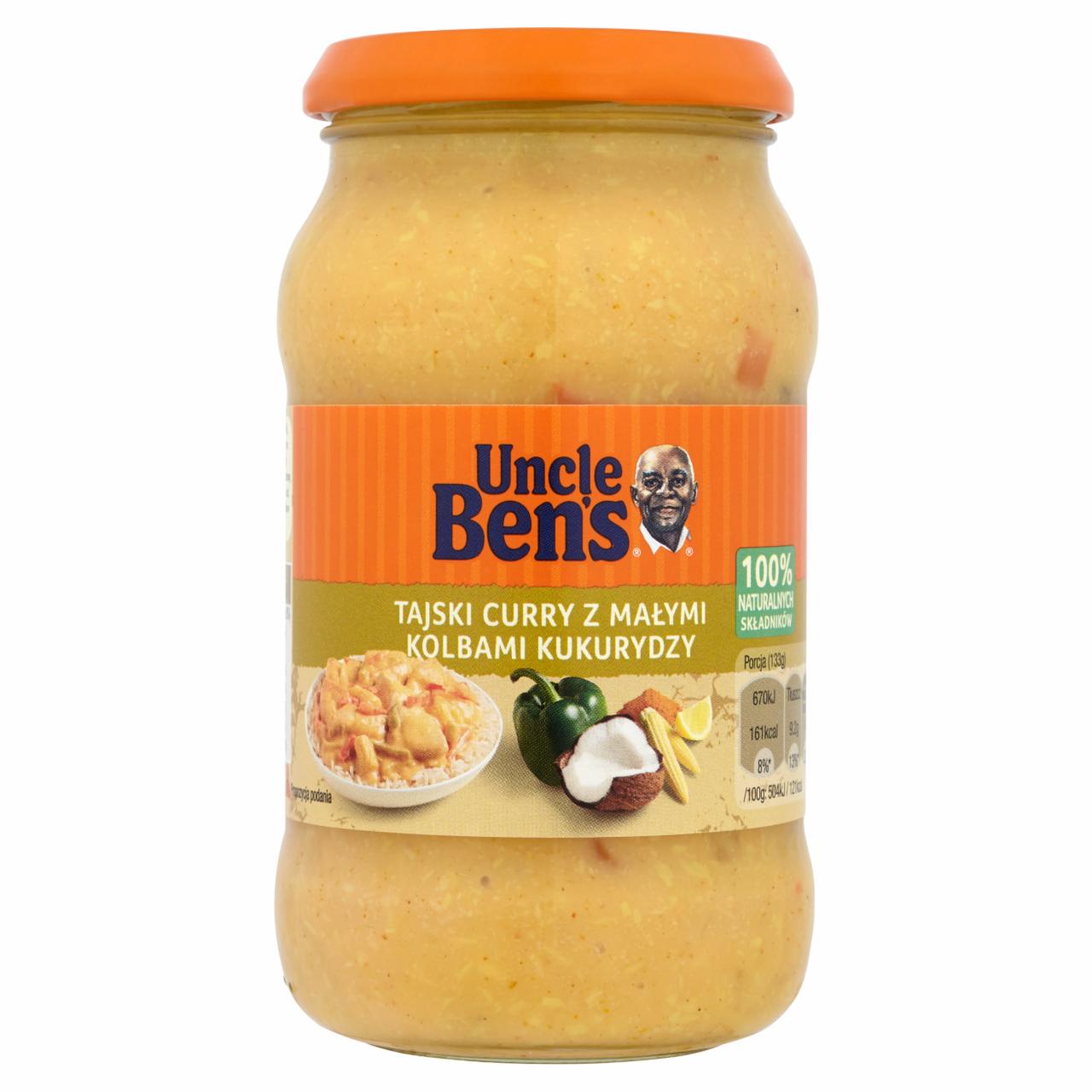Zdjęcia - Uncle Ben's Sos tajski curry z małymi kolbami kukurydzy 400 g