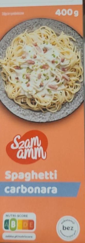 Zdjęcia - Spaghetti carbonara Szam amm