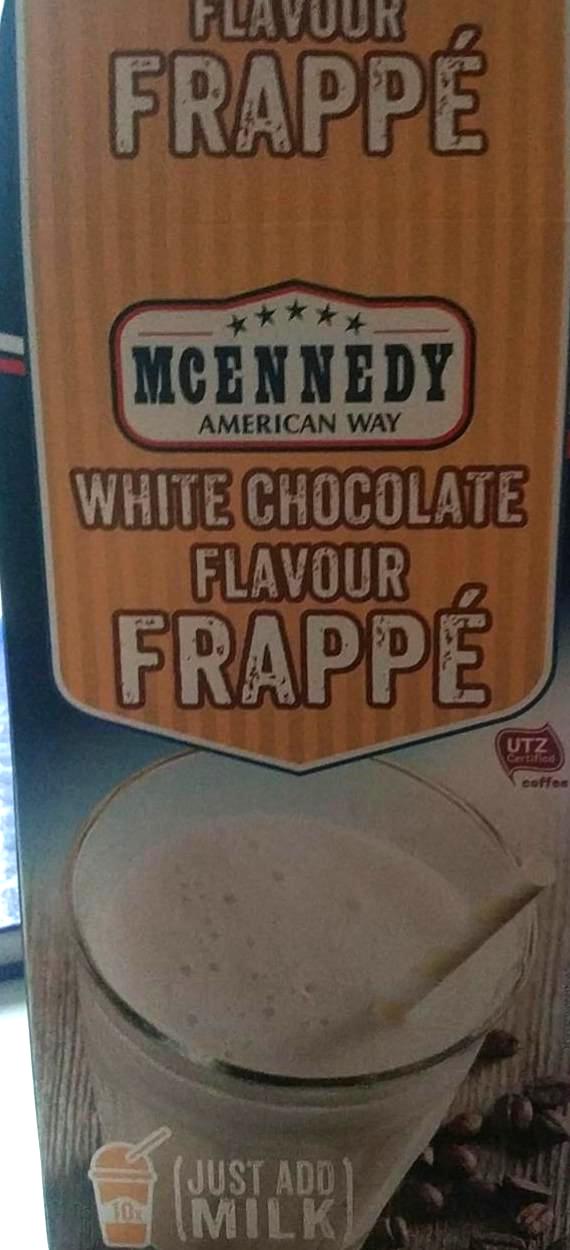 Zdjęcia - White chocolate flavour Frappe Mcennedy