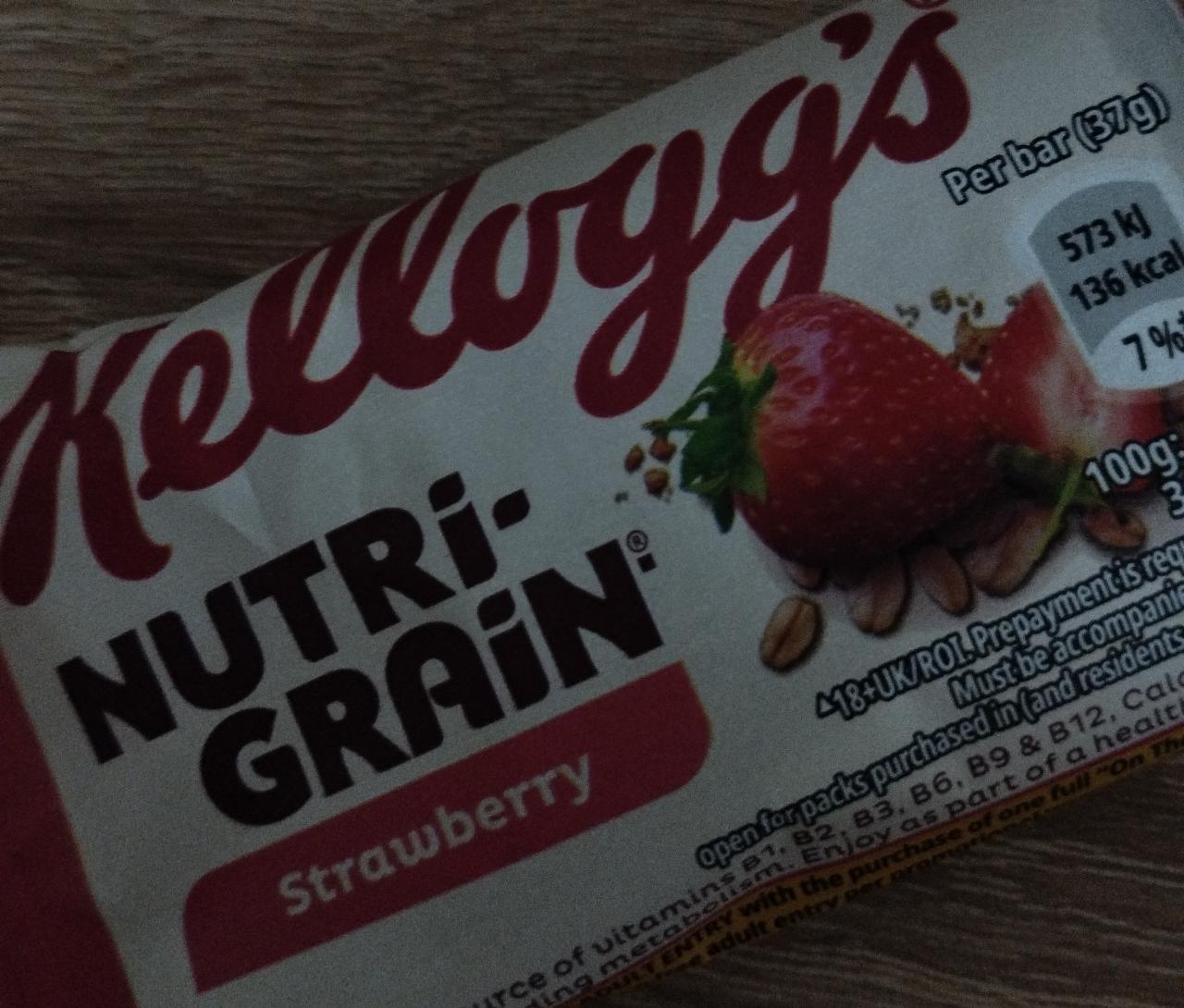Zdjęcia - Nutri-Grain Bars Strawberry Kellogg's