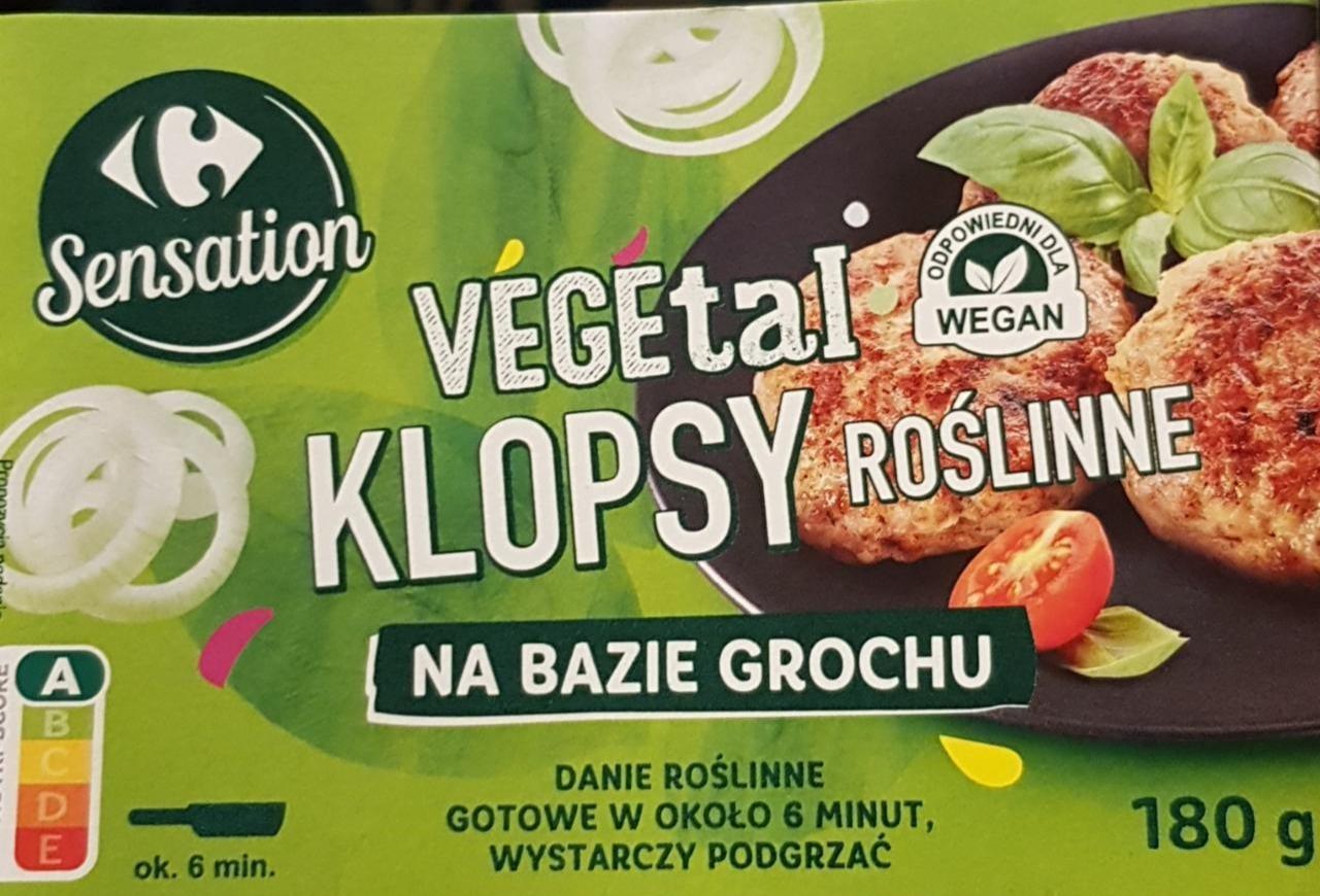 Zdjęcia - Vegetal klopsy roślinne na bazie grochu Carrefour Sensation