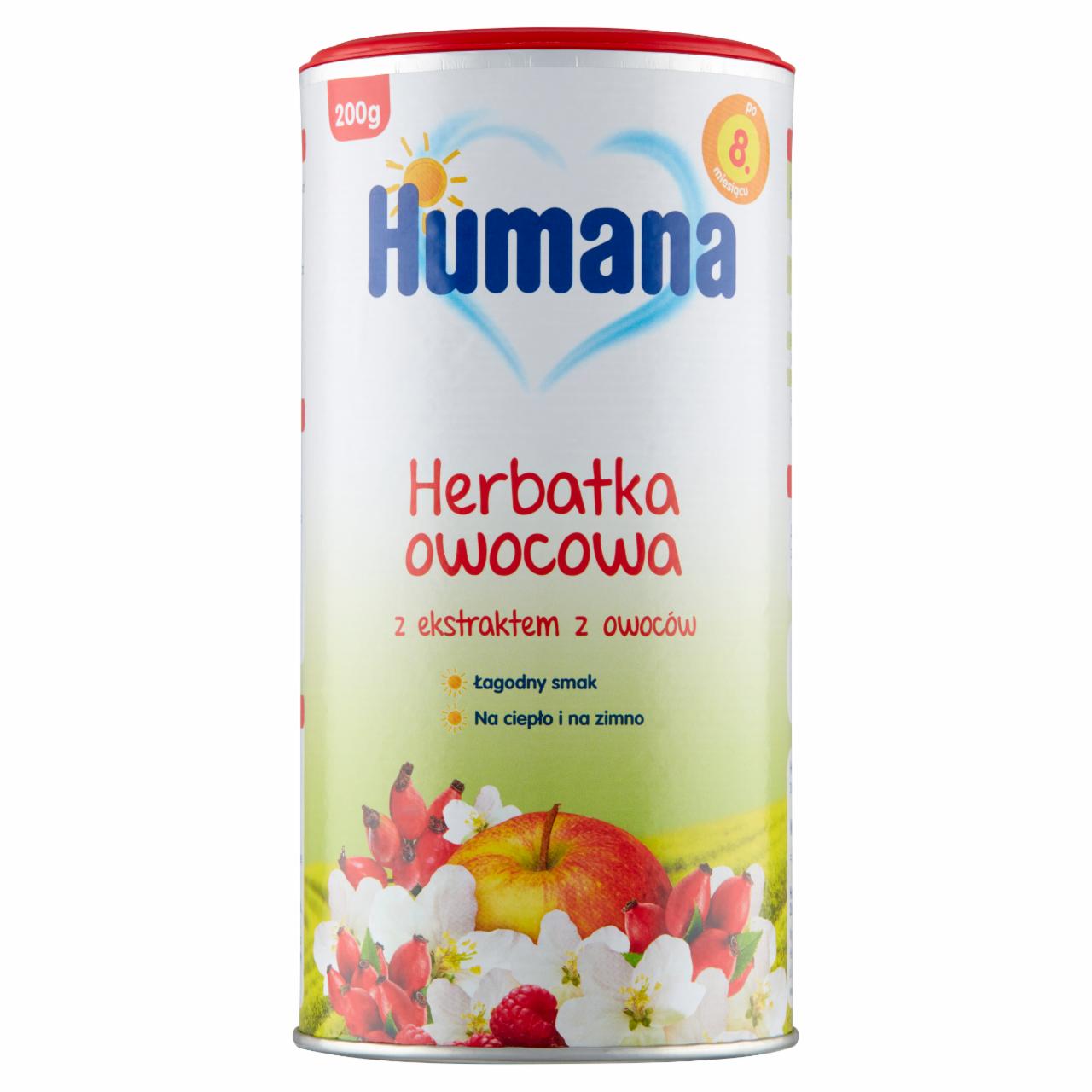 Zdjęcia - Herbatka owocowa z ekstraktem z owoców po 8. miesiącu Humana