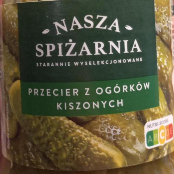 Zdjęcia - Przecier z ogórków kiszonych nasza spiżarnia