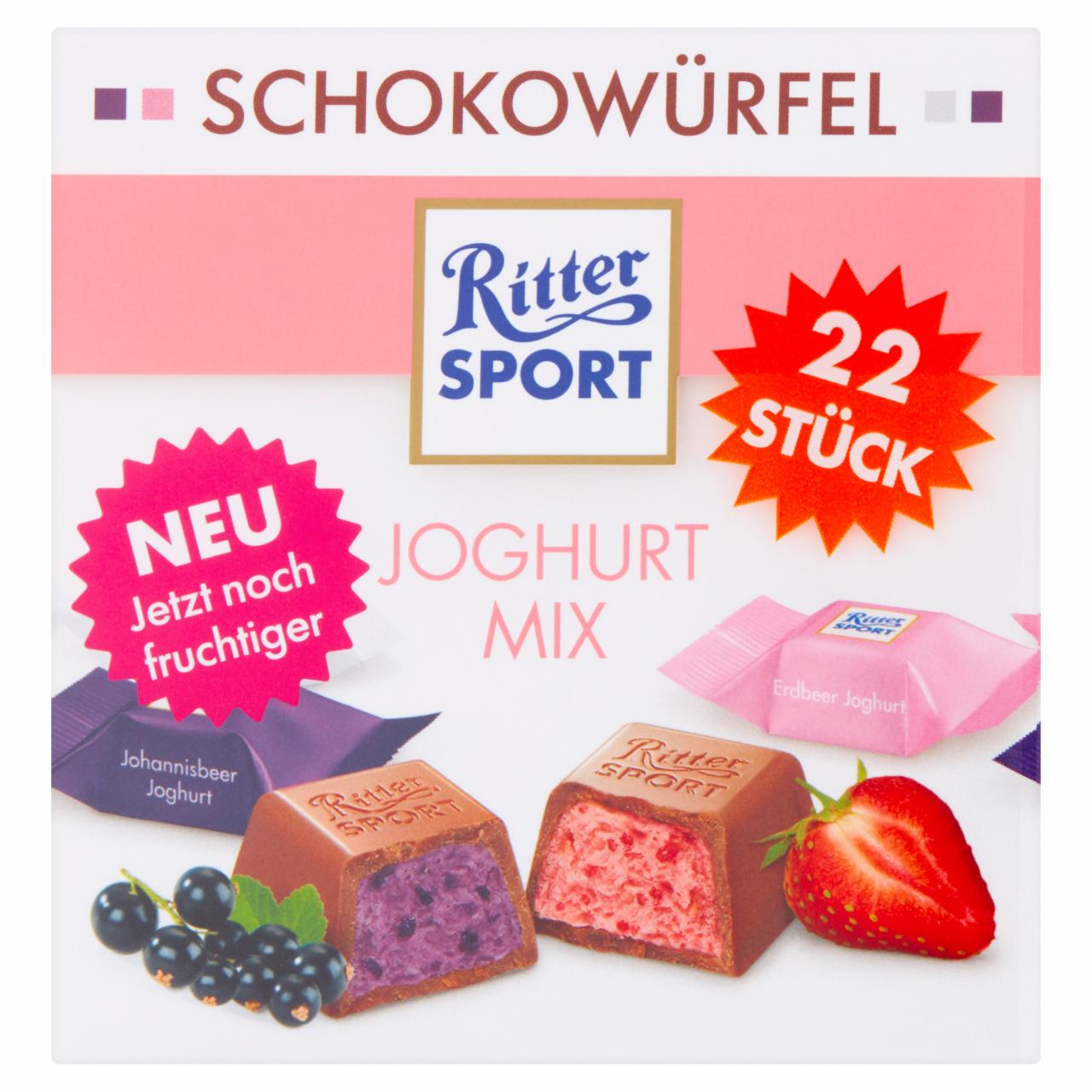 Zdjęcia - Ritter Sport Mieszanka czekoladek nadziewanych 176 g (22 x 8 g)