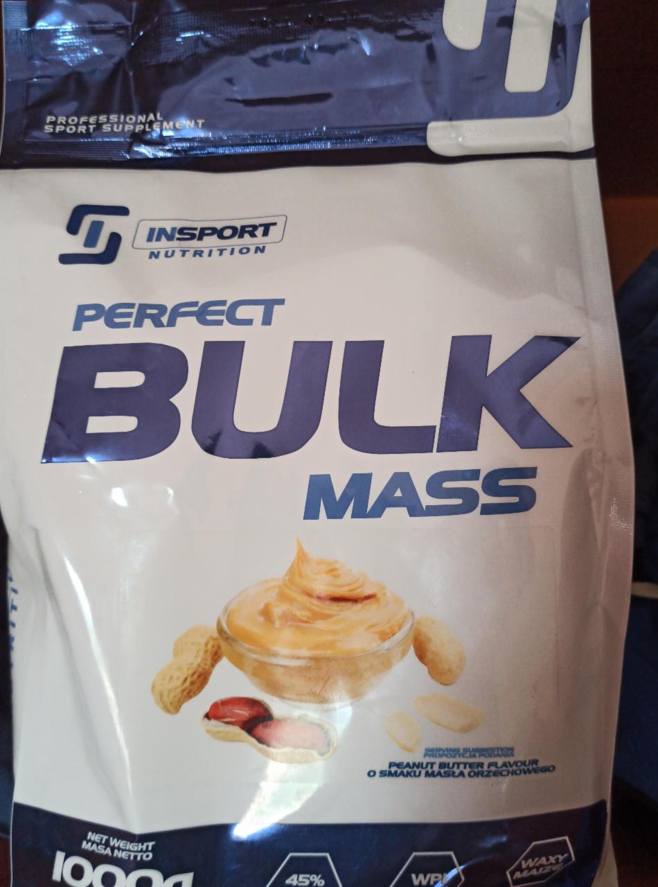 Zdjęcia - Perfect Bulk Mass peanut insport nutrition