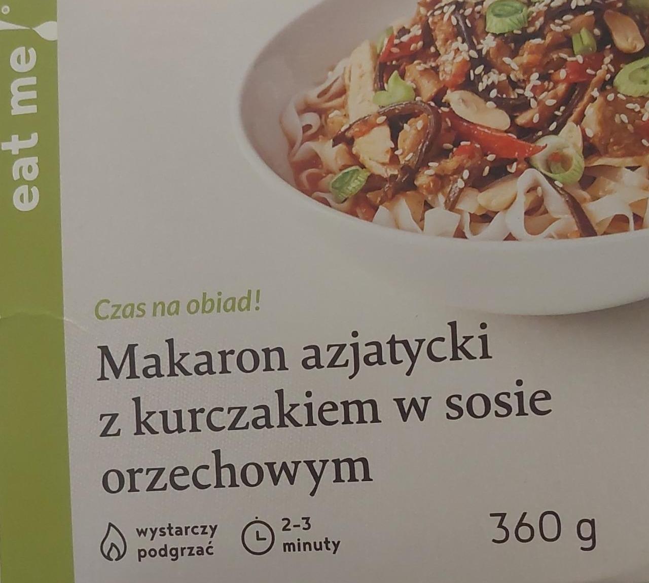 Zdjęcia - Makaron Azjatycki z kurczakiem w sosie orzechowym EAT ME!