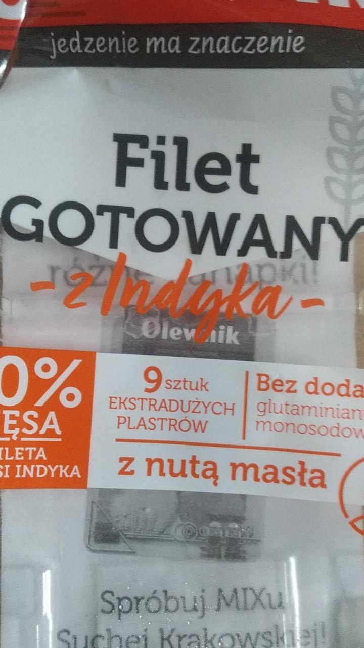 Zdjęcia - filet gotowany z indyka z nutą masła Olewnik