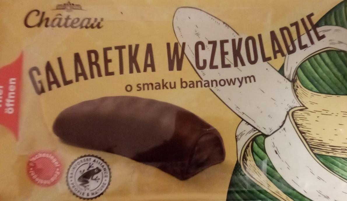 Zdjęcia - Galaretka w czekoladzie o smaku bananowym Chateau