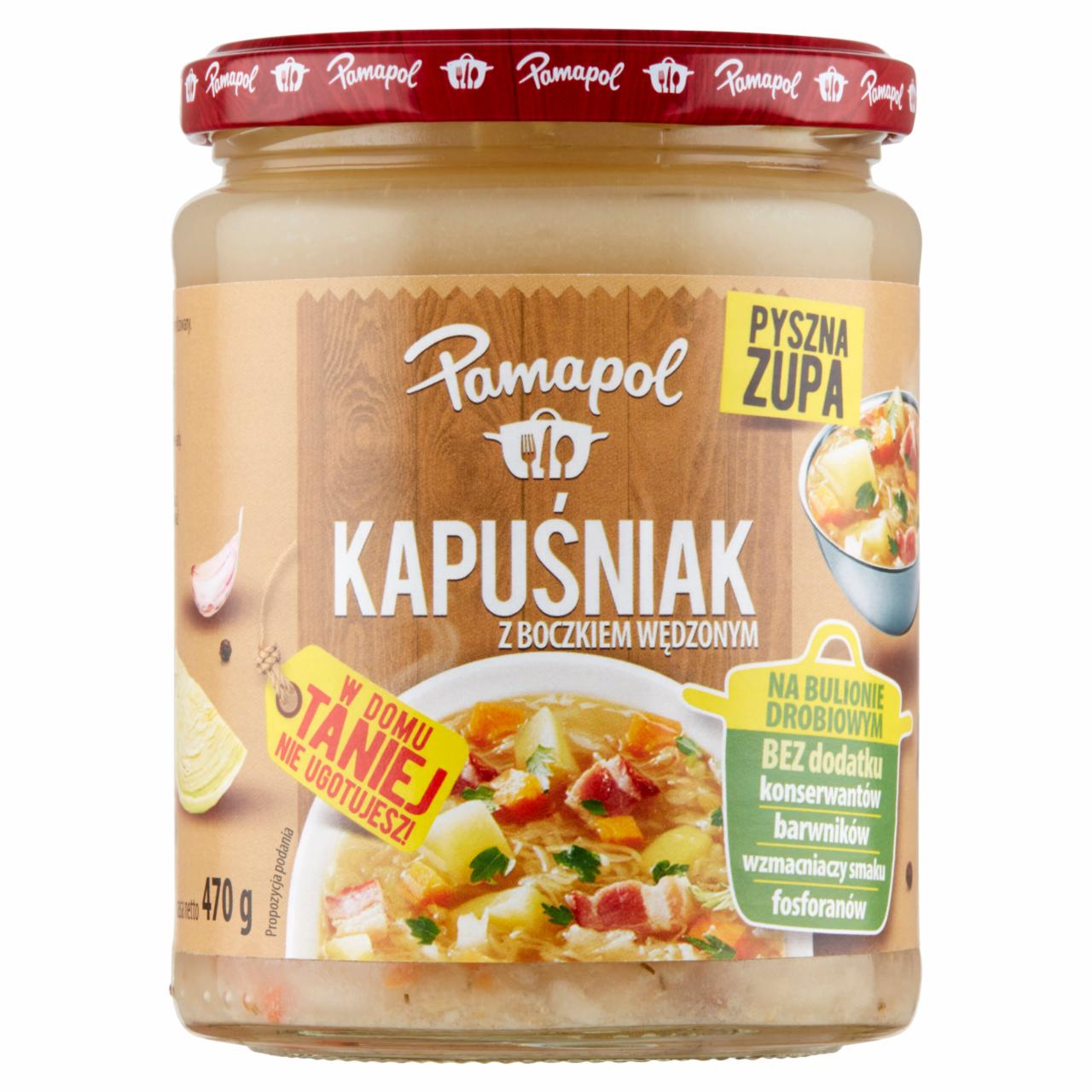 Zdjęcia - Pamapol Kapuśniak z boczkiem wędzonym 470 g