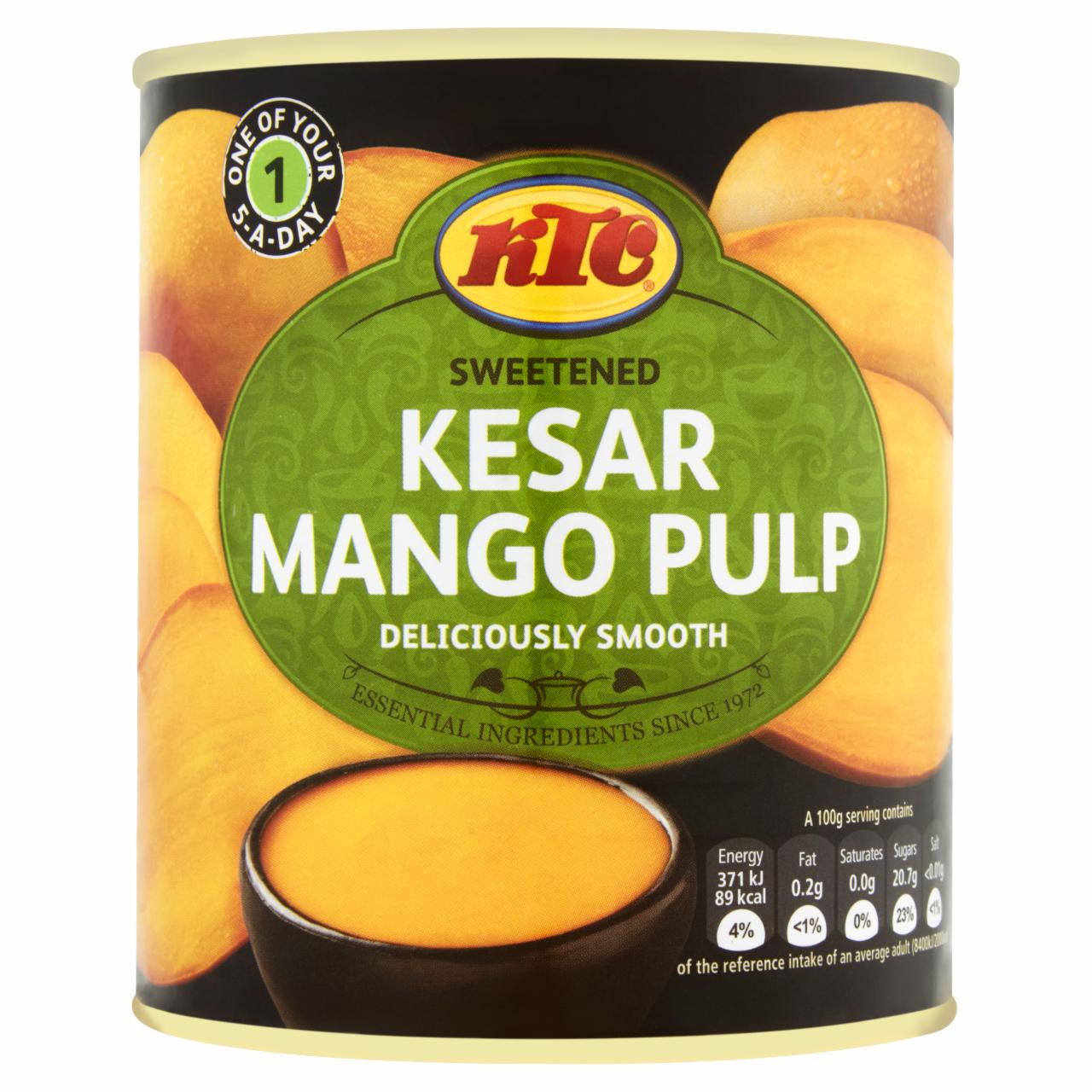 Zdjęcia - KTC Pulpa mango 850 g